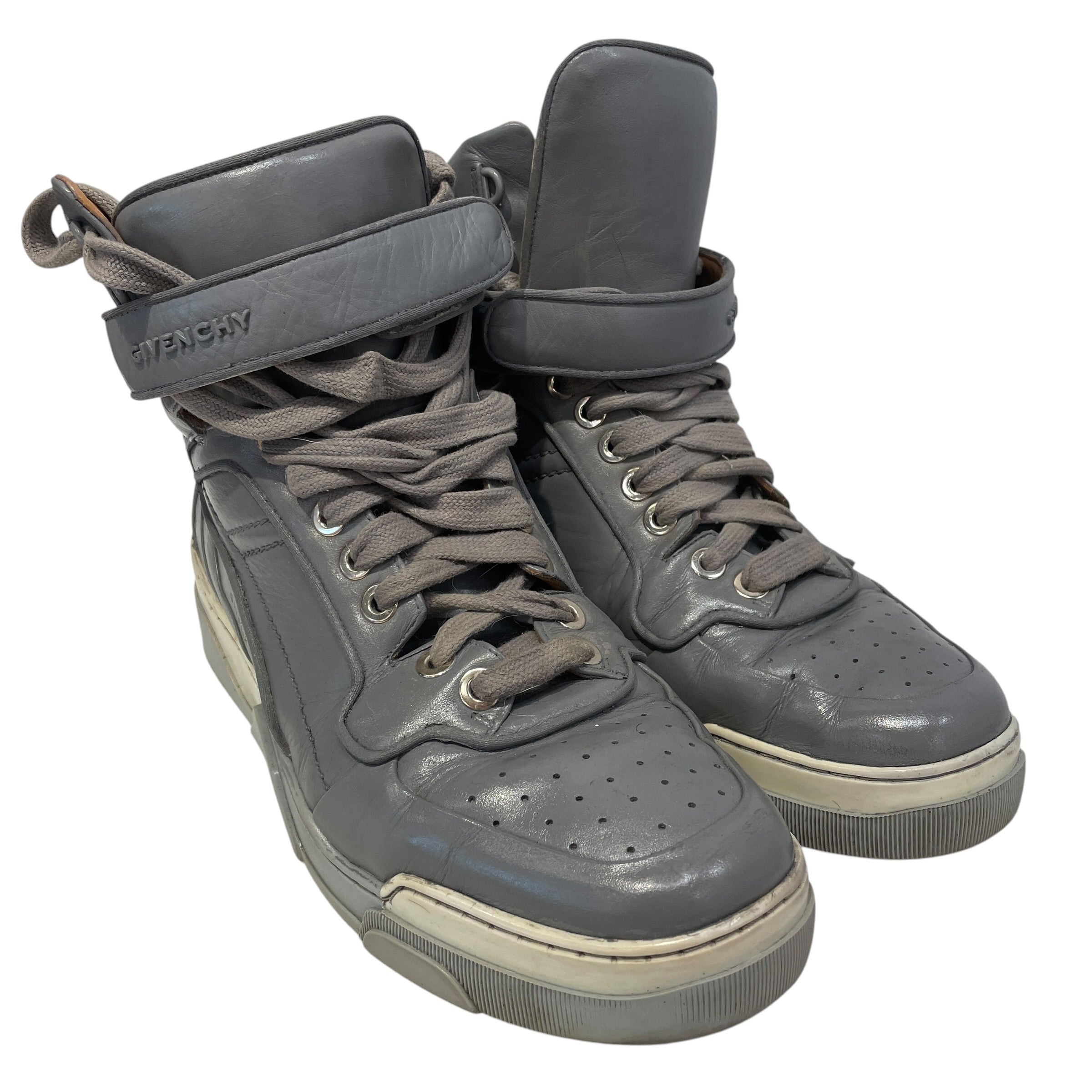 GIVENCHY/Hi-Sneakers/EU 43/Leather/GRY/ view 1