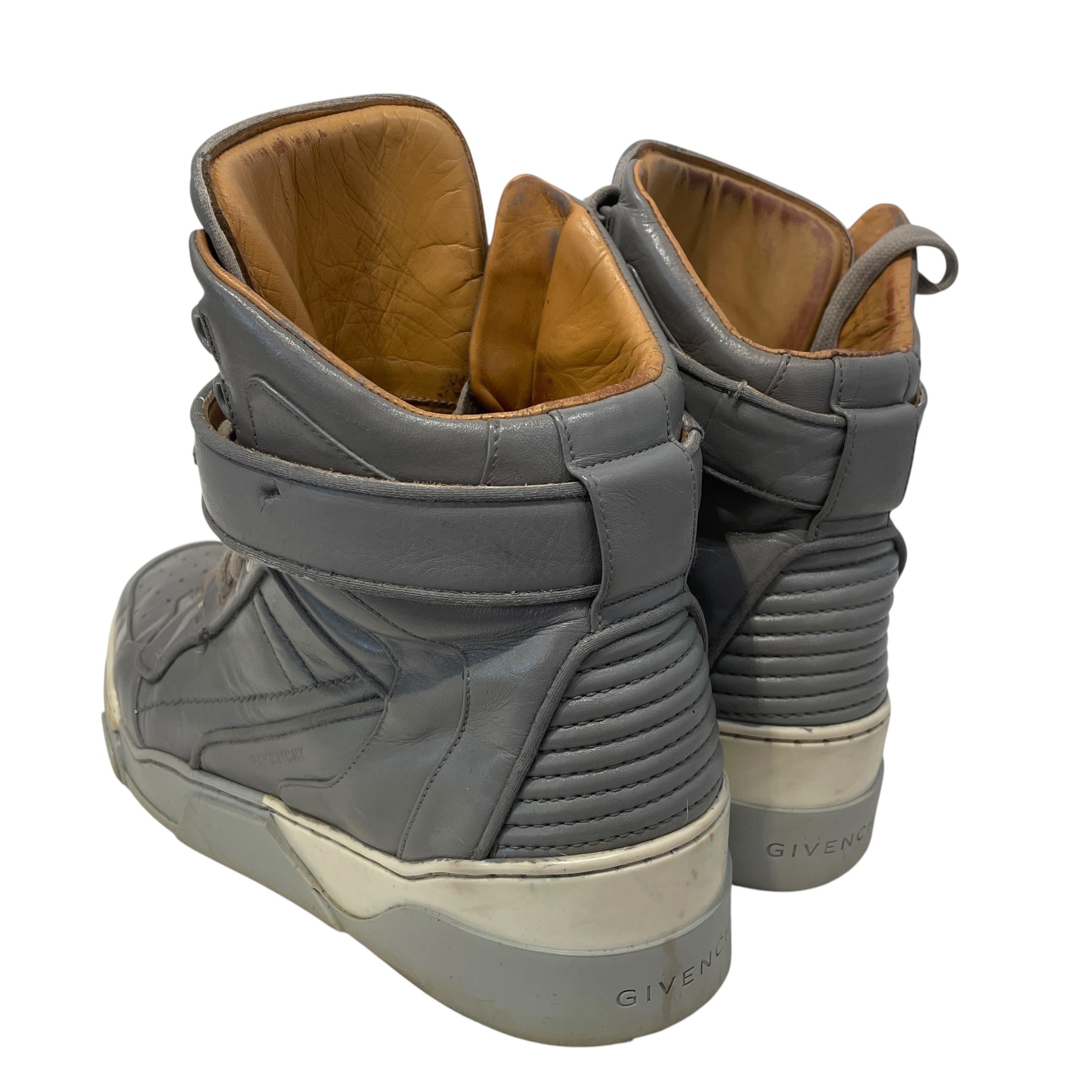 GIVENCHY/Hi-Sneakers/EU 43/Leather/GRY/ view 2