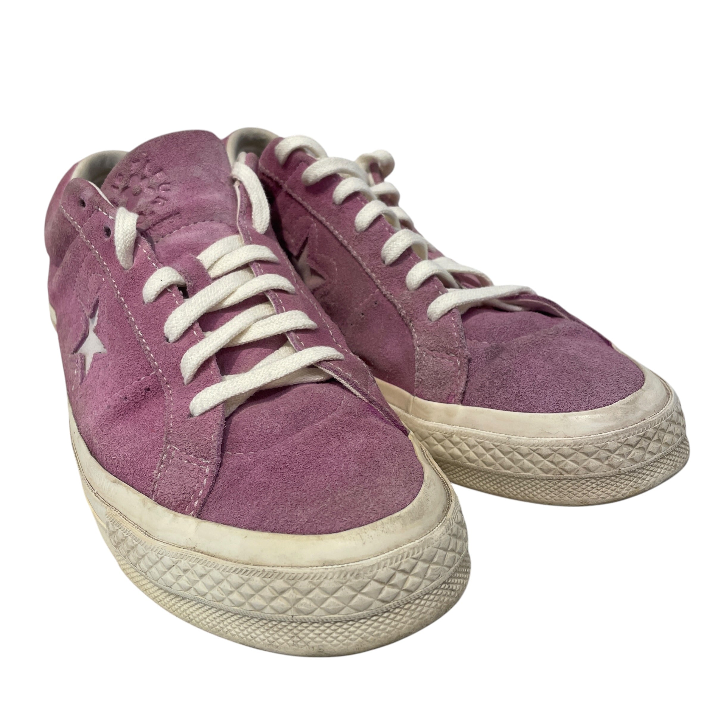 CONVERSE/Low-Sneakers/US 9/Suede/PPL/Fuchsia Glow view 1