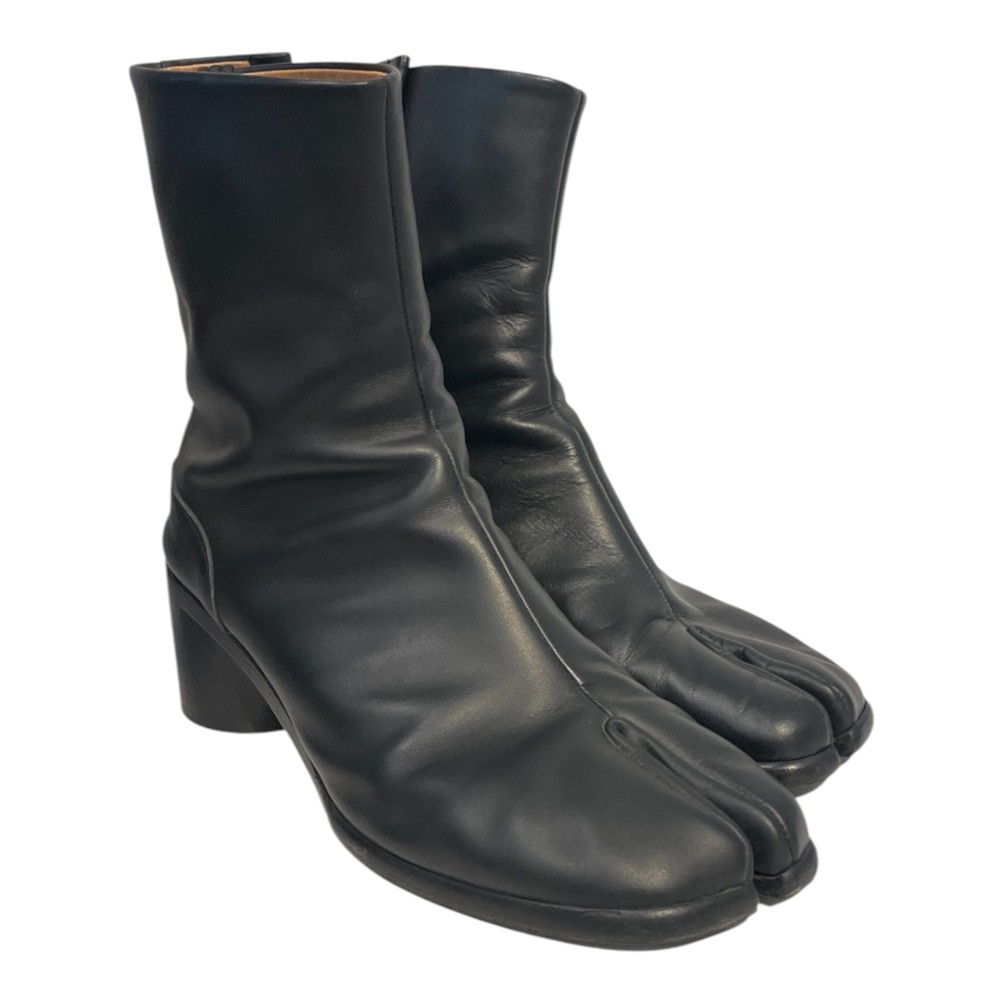 Maison Margiela/Heels/EU 43/Leather/BLK/TABI MEDIUM HEEL view 1