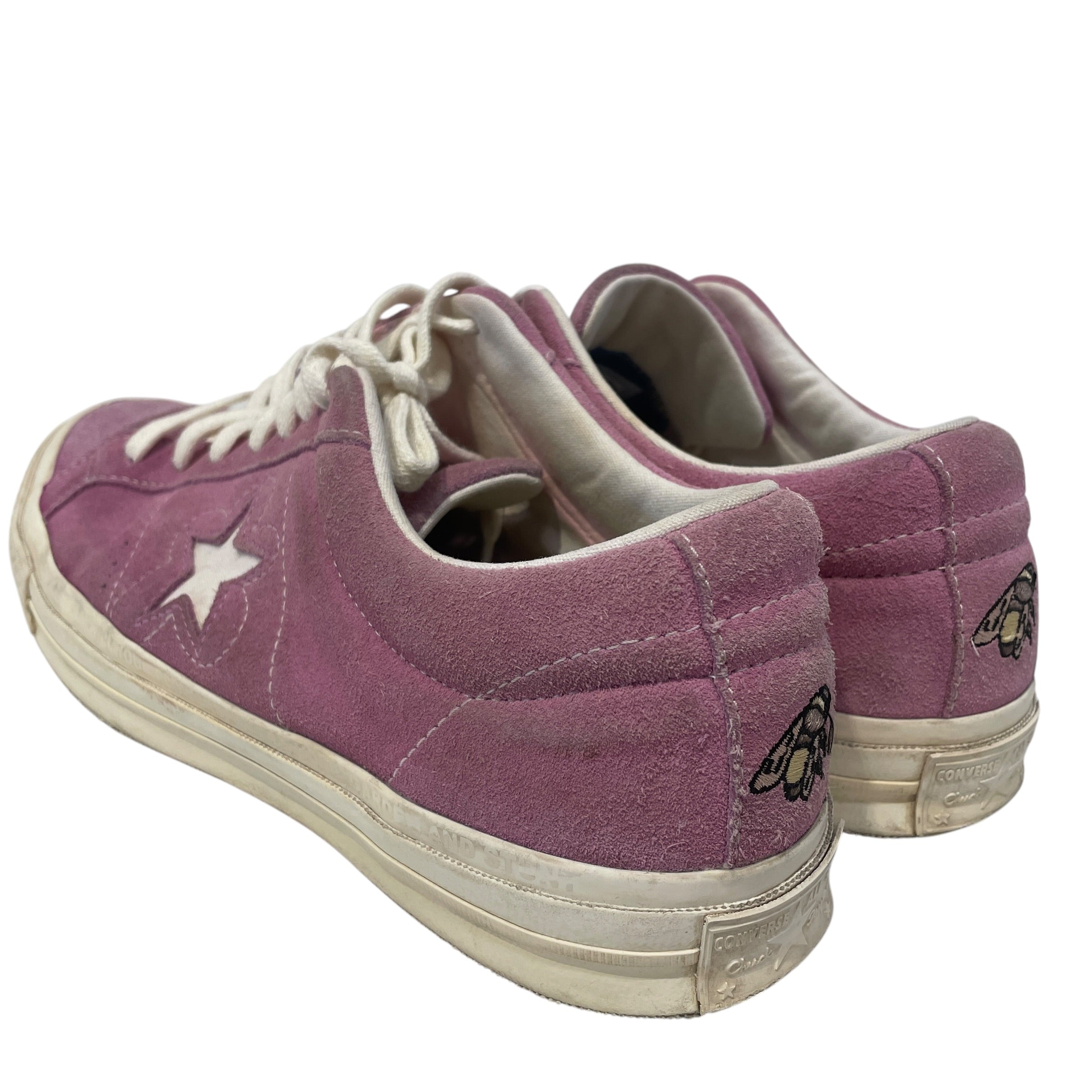 CONVERSE/Low-Sneakers/US 9/Suede/PPL/Fuchsia Glow view 2