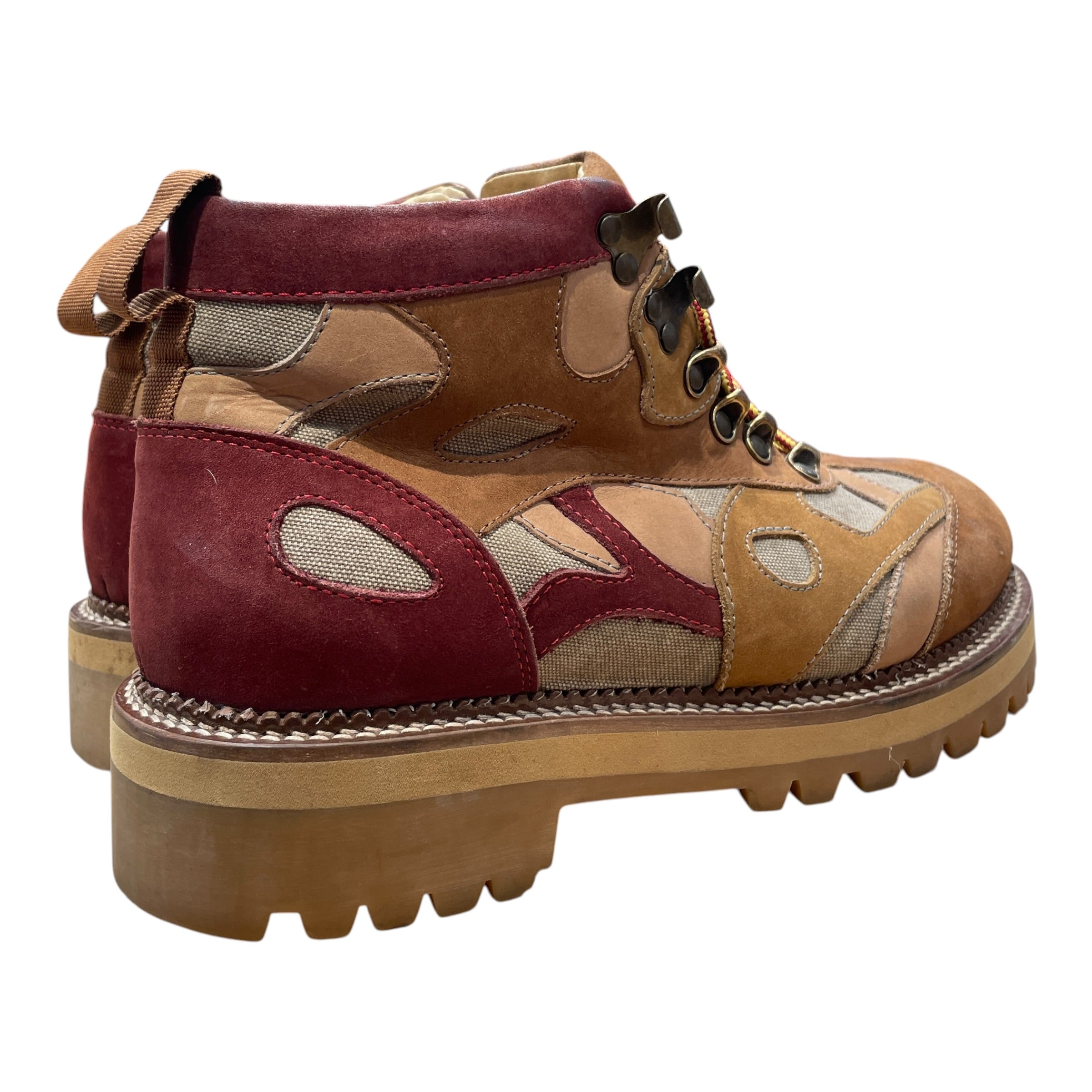 KIDSUPER STUDIOS/Shoes/US 8.5/Animal Pattern/Leather/BLK/ view 2