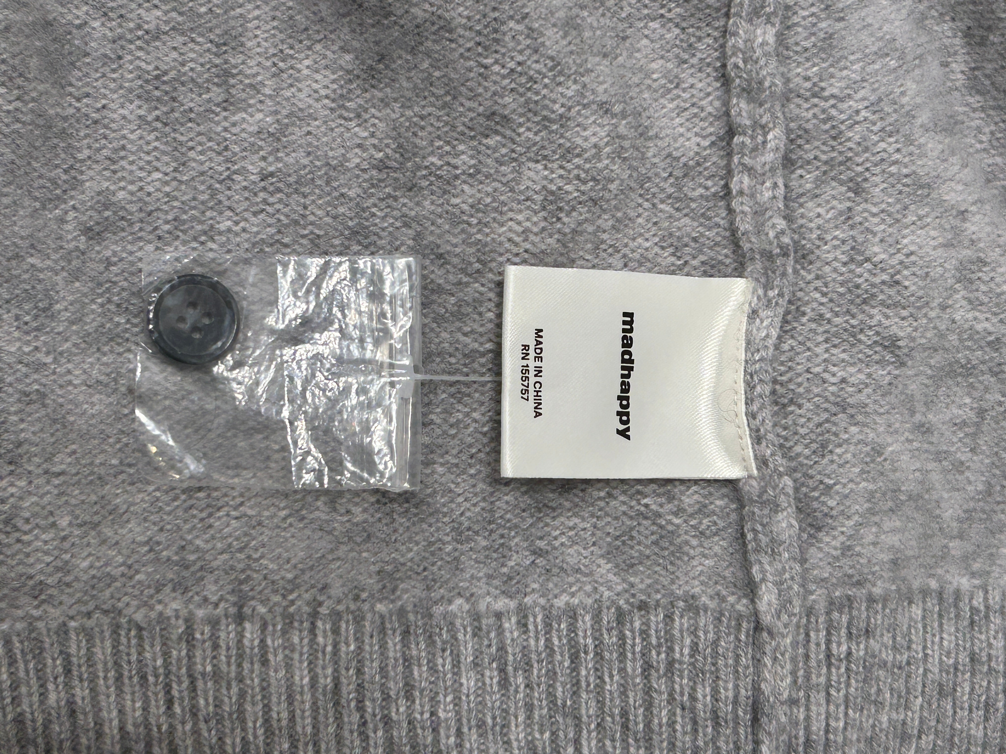Madhappy/Sanrio/Cardigan/S/Cashmere/GRY/ view 4