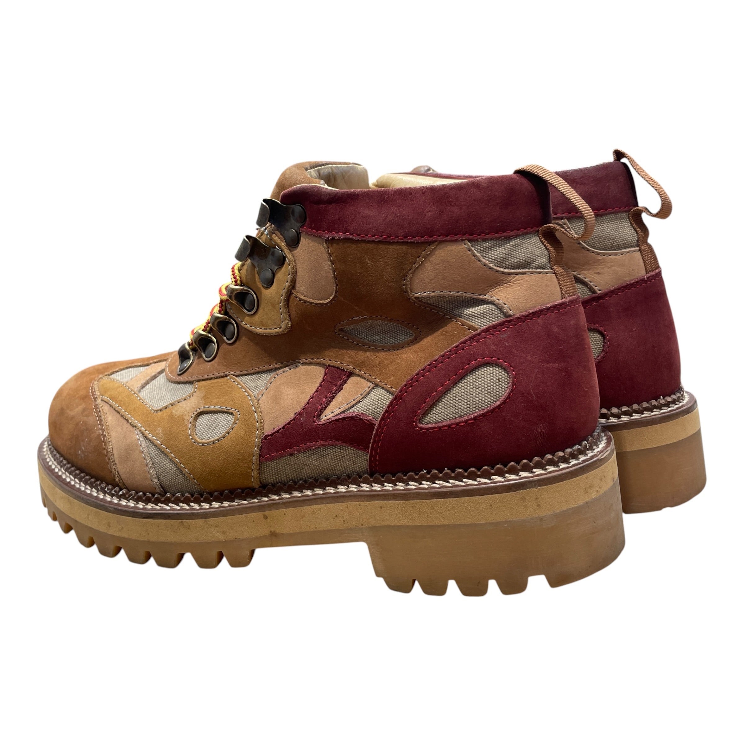 KIDSUPER STUDIOS/Shoes/US 8.5/Animal Pattern/Leather/BLK/ view 4