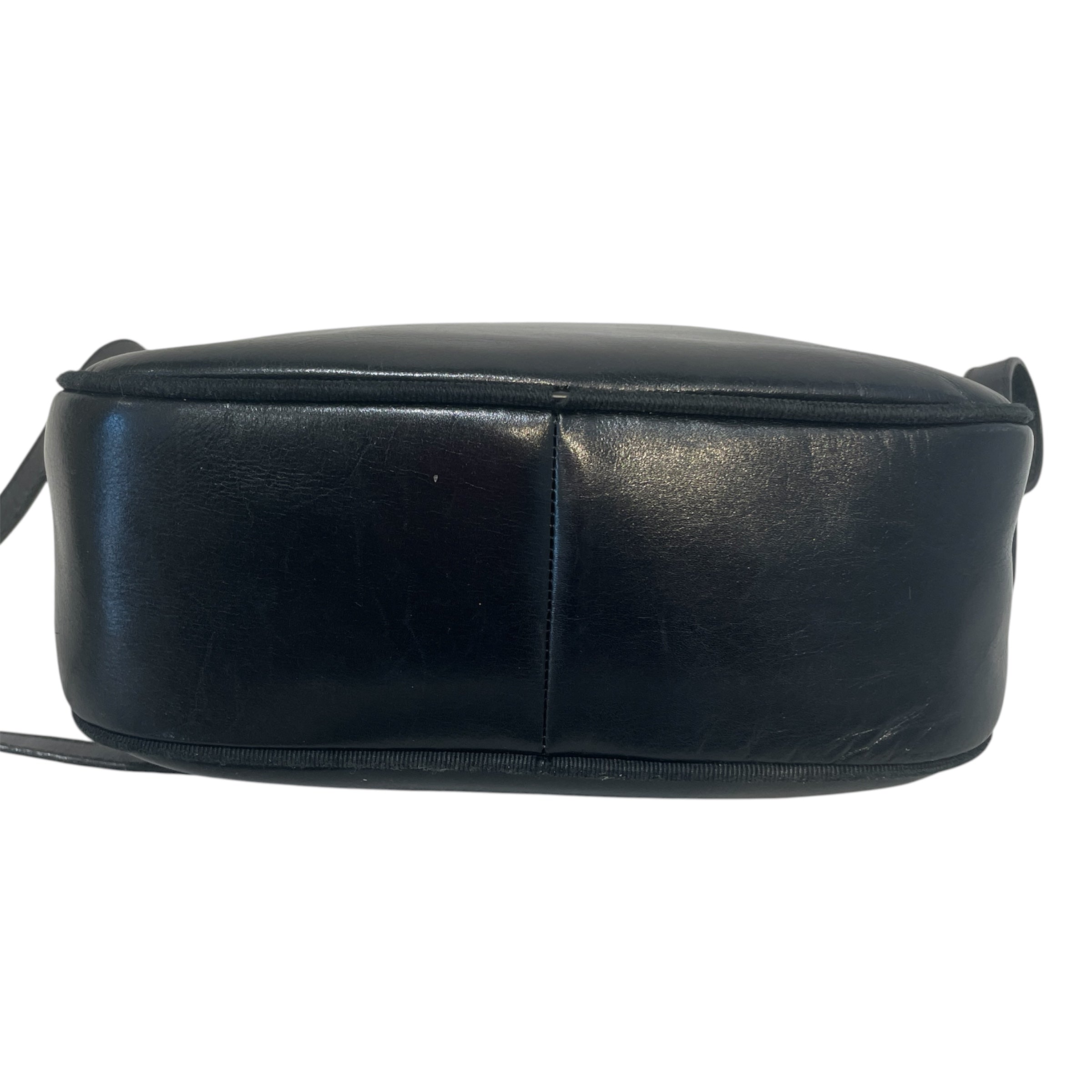 Salvatore Ferragamo/Cross Body Bag/Leather/BLK/Cross Body BAg view 4
