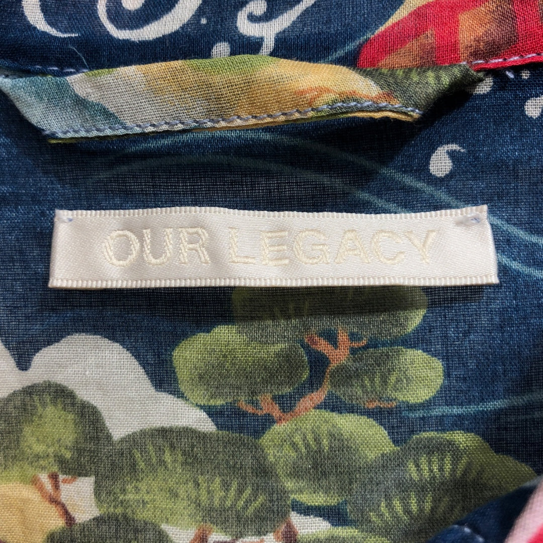 OUR LEGACY/Hawaiian Shirt/48/Cotton/MLT/All Over Print/ view 3
