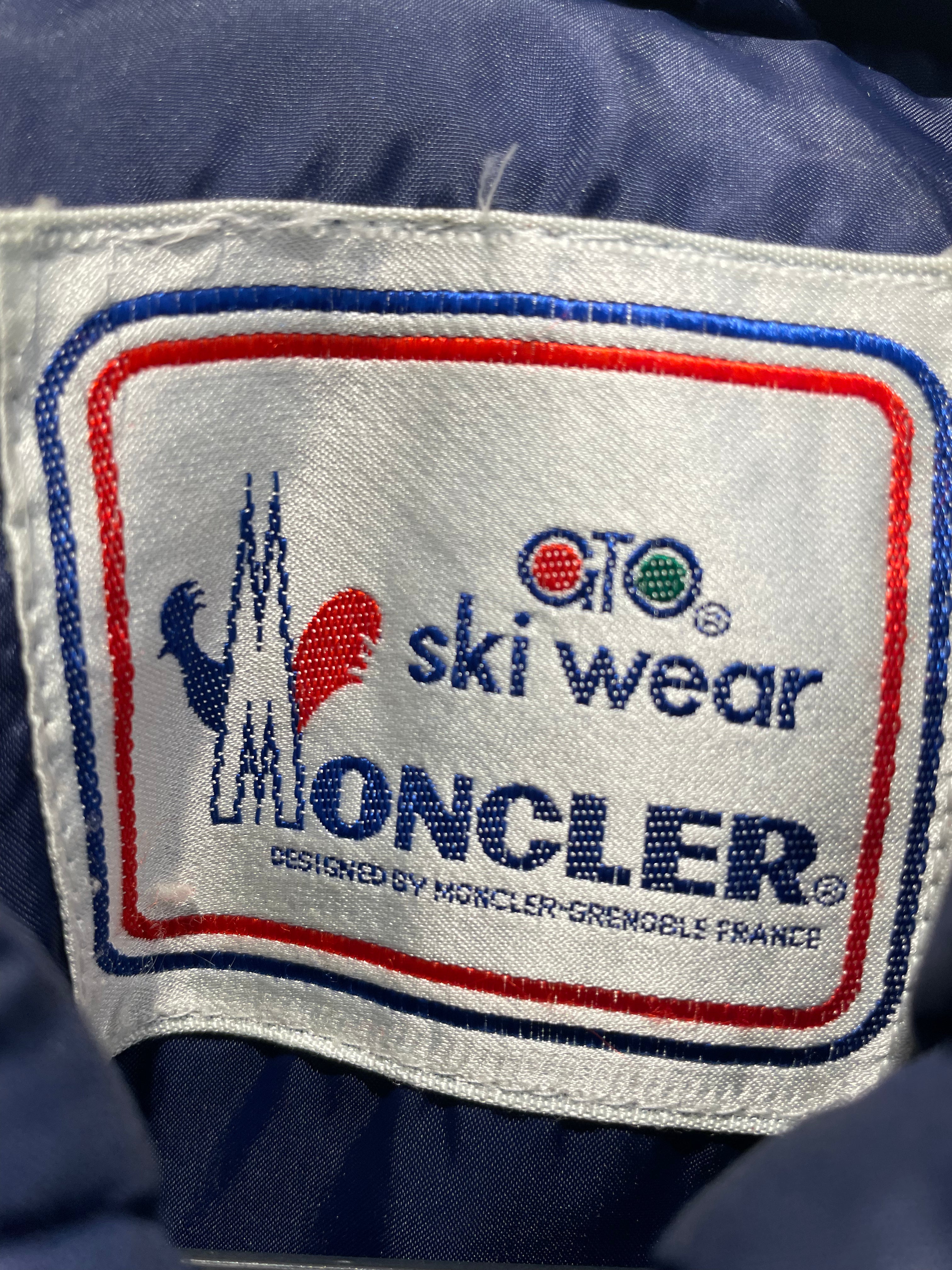 MONCLER/Vintage/Jacket/L/Nylon/BLU/GTO ski wear Jacket view 5
