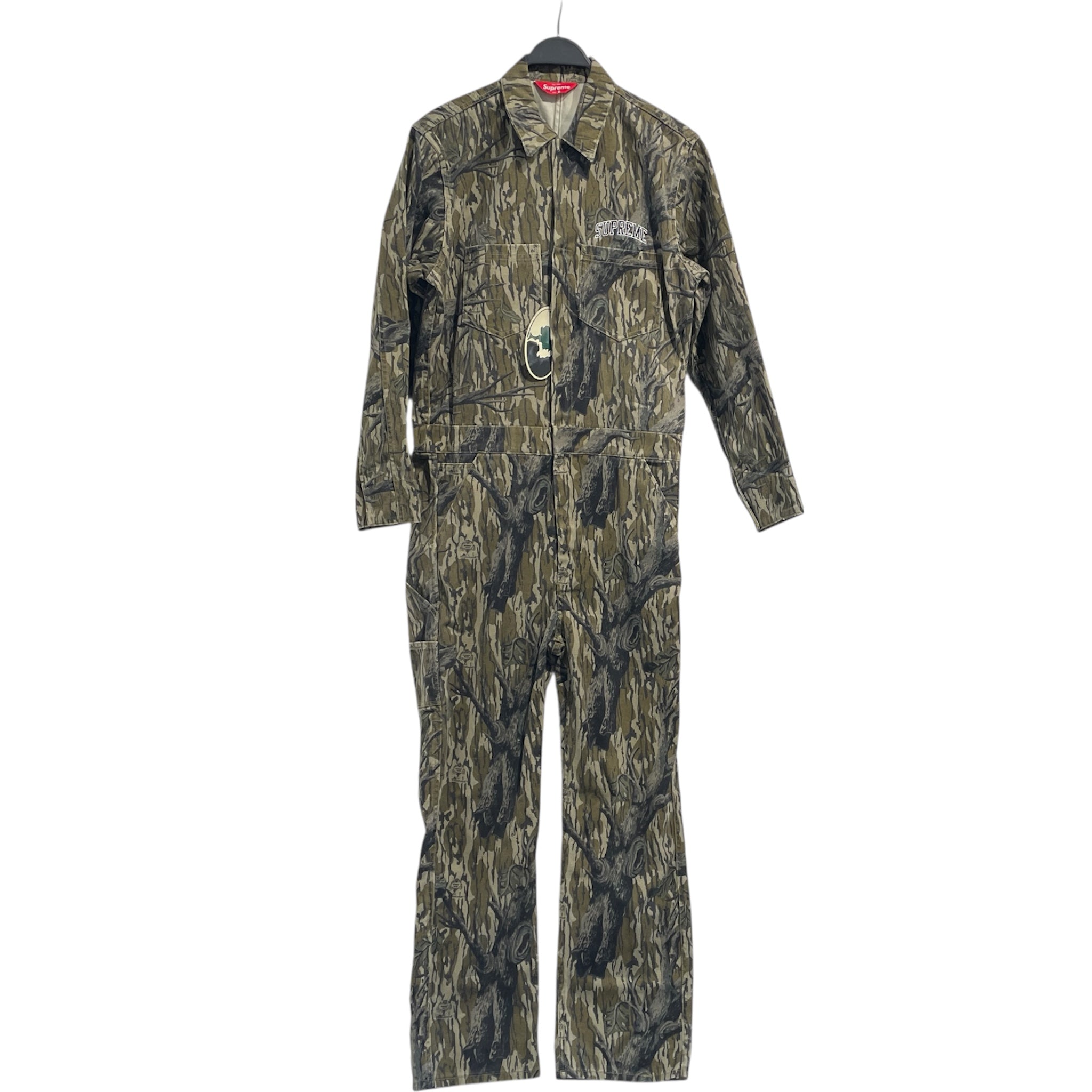 Supreme/MOSSY OAK/Overall/S/Cotton/KHK/Camouflage/FW18 Camo coverall view 1