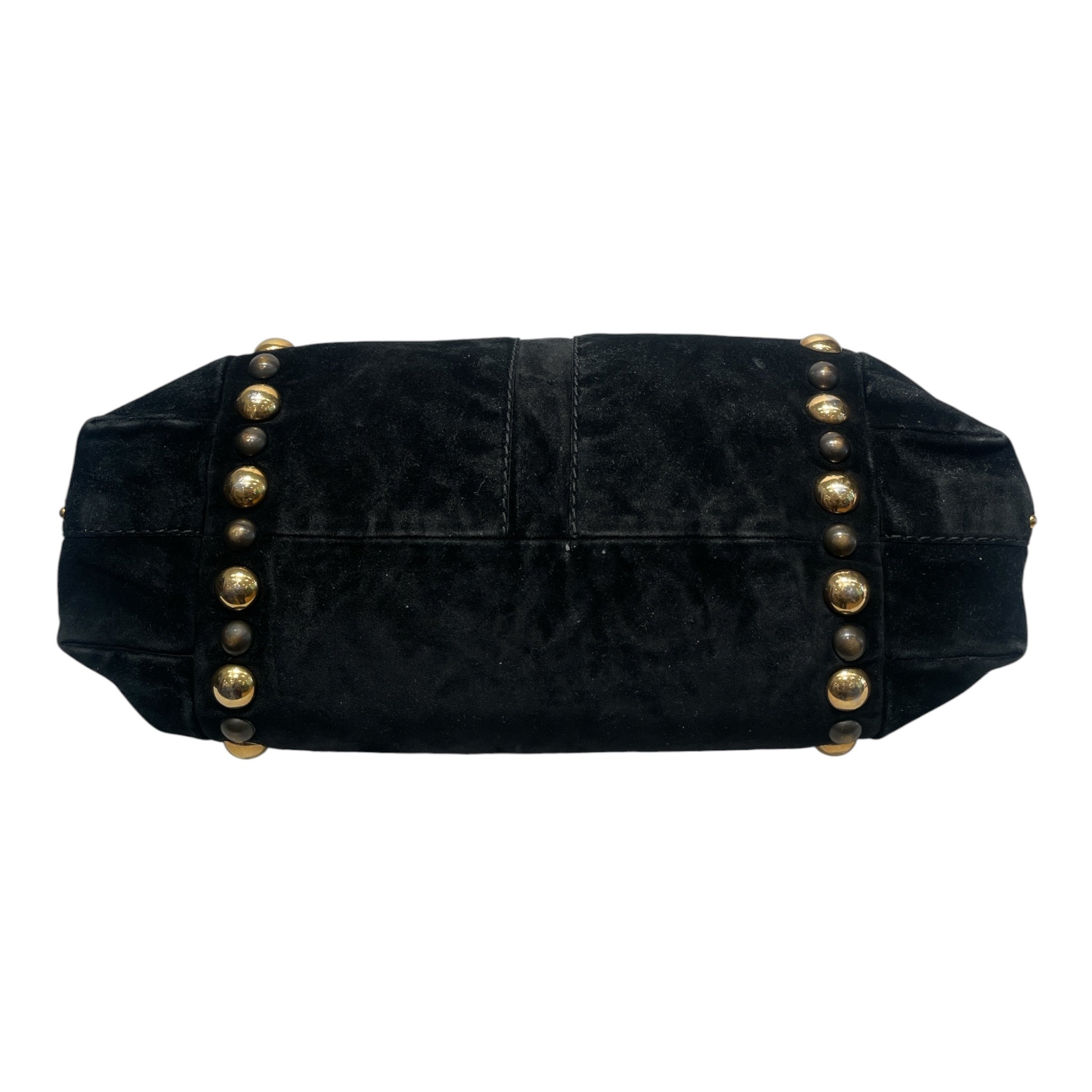 GUCCI/Bag/Suede/BLK/Babouska Hyateria 207301 00199 view 3