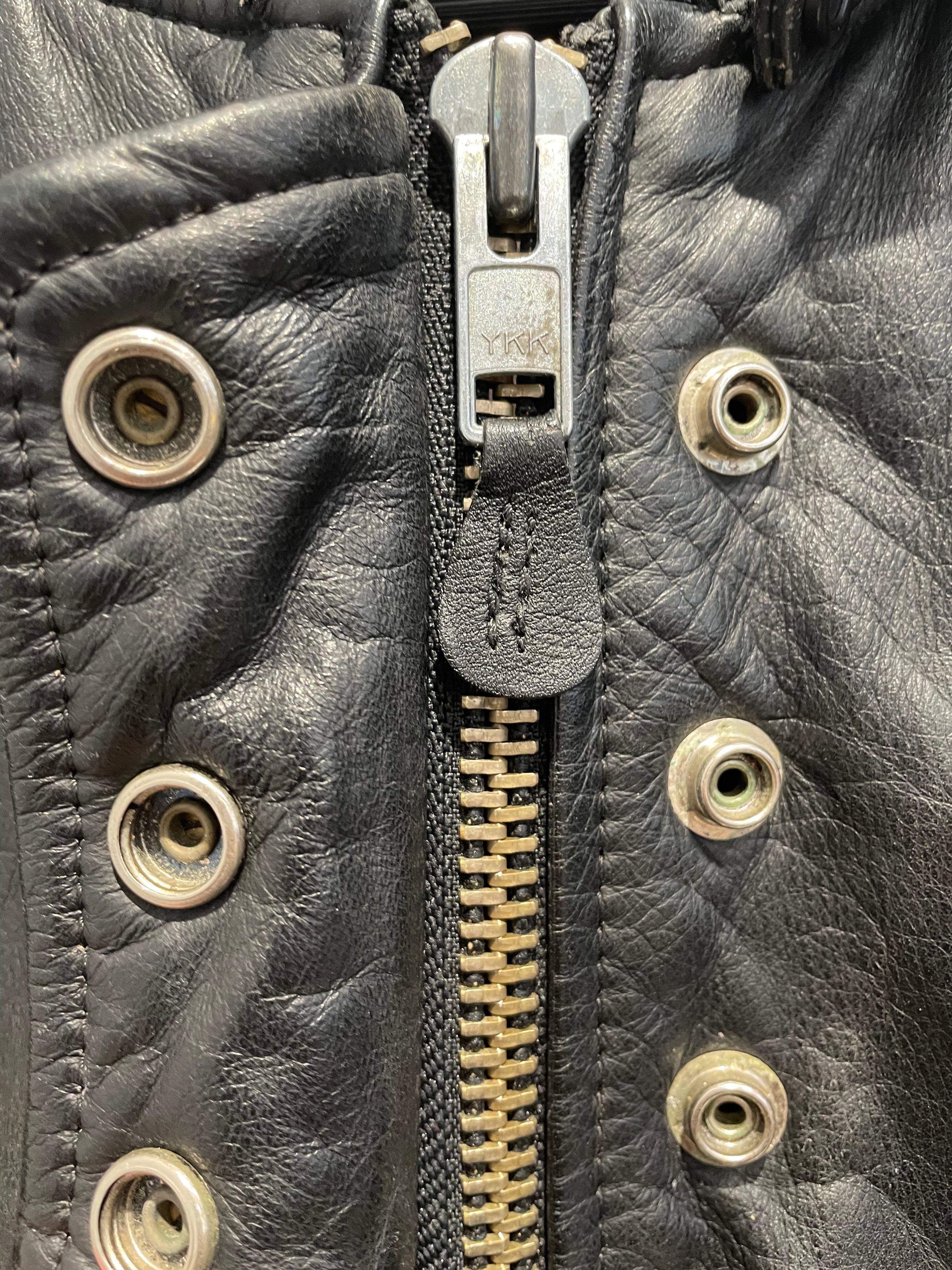 KANSAI/Leather Jkt/M/Leather/BLK/Hooded Leather Bomber view 5