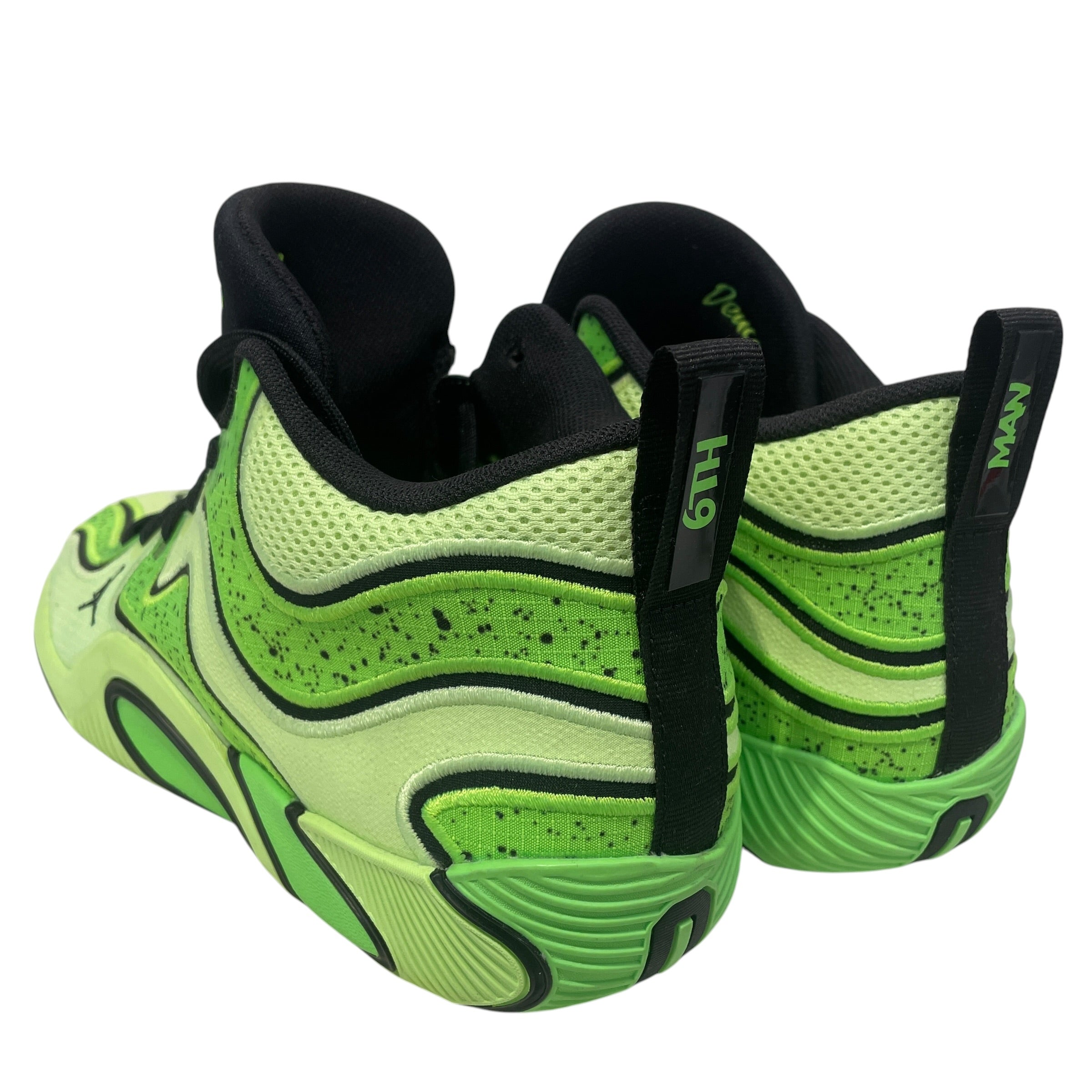 NIKE/Low-Sneakers/US 10.5/All Over Print/GRN/jordan tatum 3 ghost green view 2