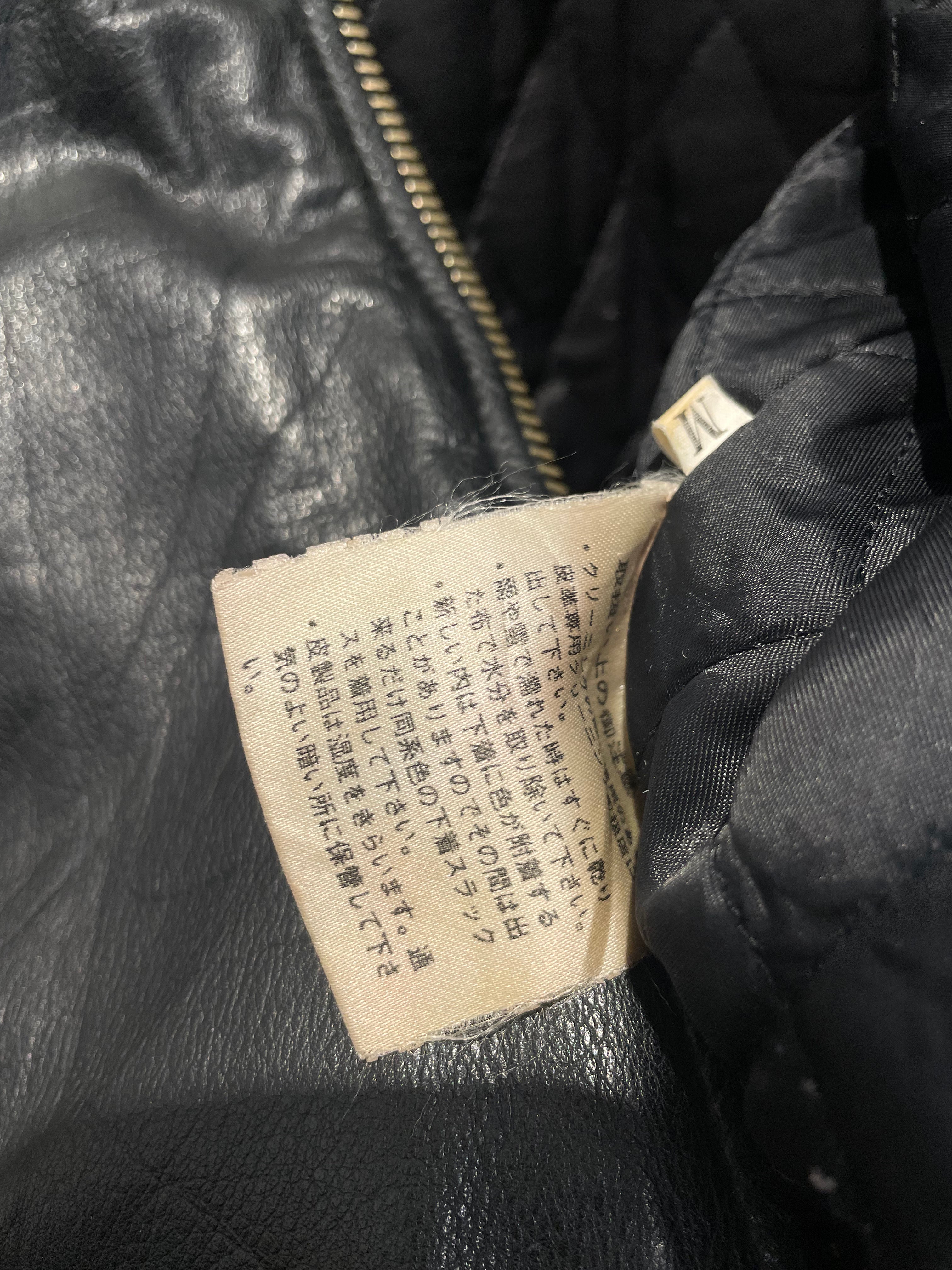 KANSAI/Leather Jkt/M/Leather/BLK/Hooded Leather Bomber view 4