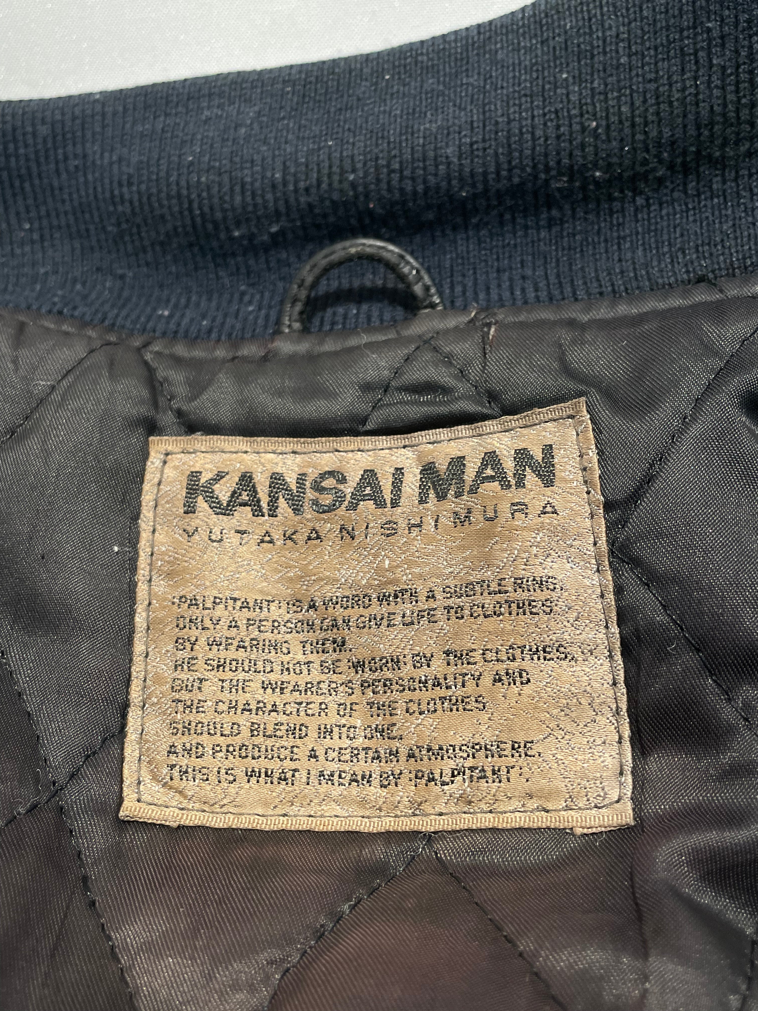 KANSAI/Leather Jkt/M/Leather/BLK/Hooded Leather Bomber view 3