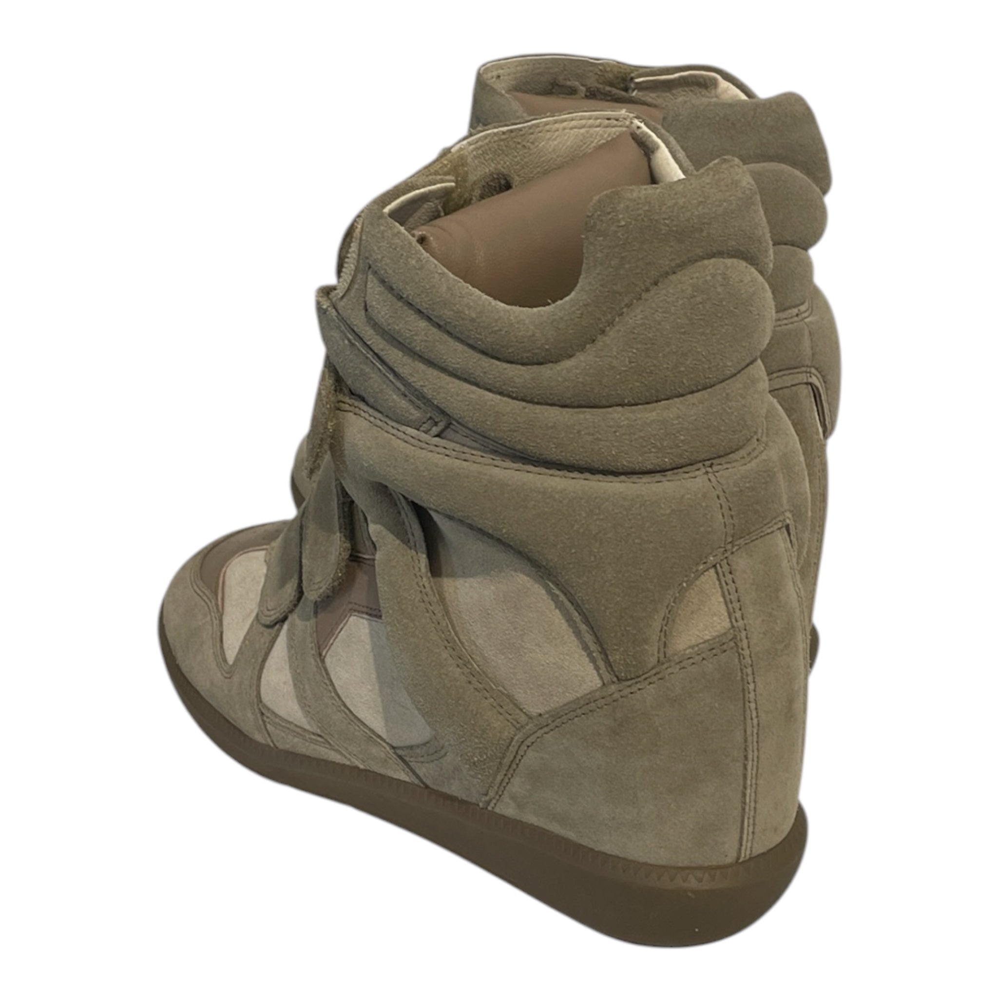 ISABEL MARANT/Hi-Sneakers/EU 41/Suede/KHK/KHAKI SUEDE view 2