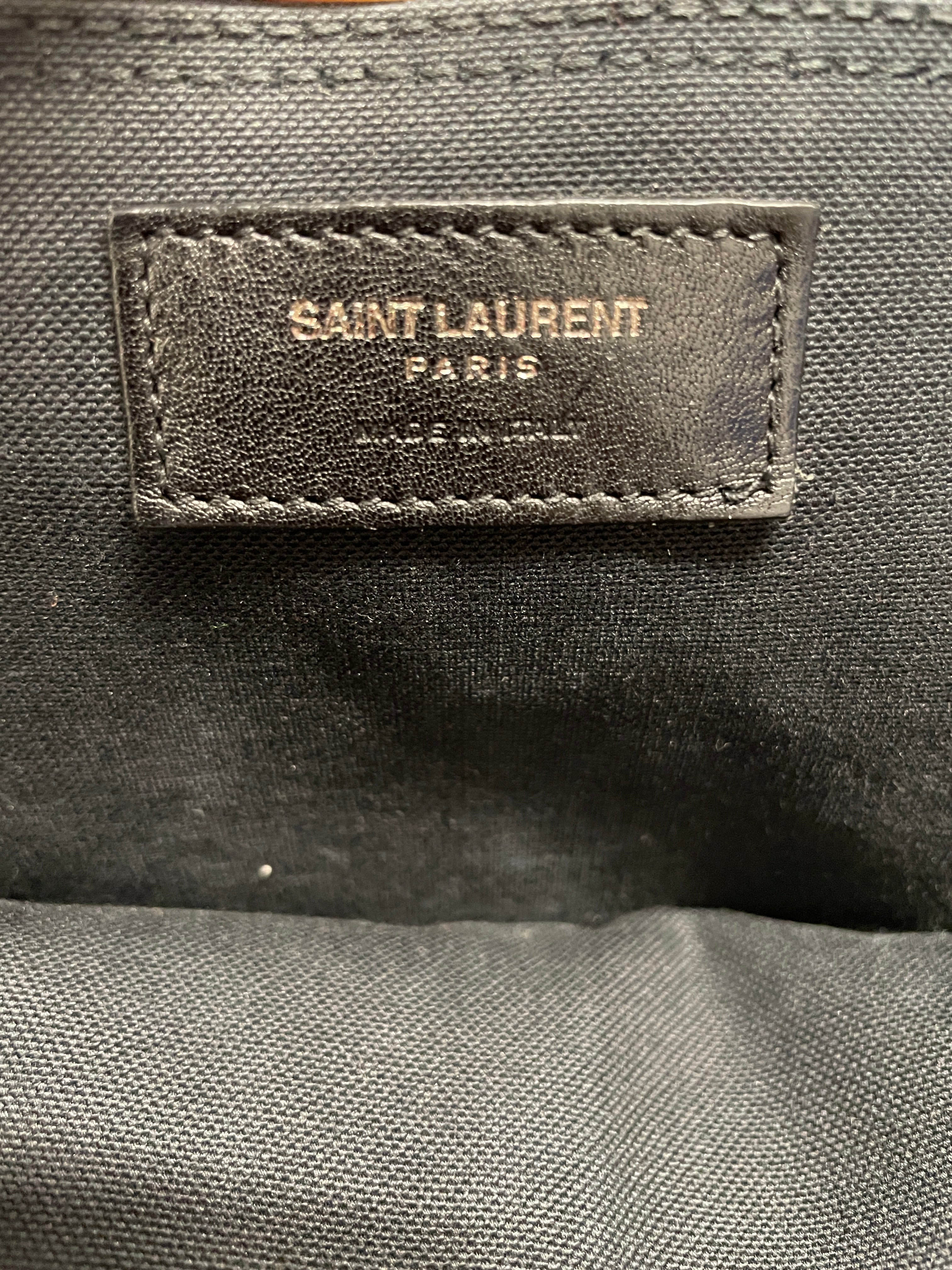 SAINT LAURENT/Tote Bag/Stripe/WHT/RIVE GUACHE TOTE view 5