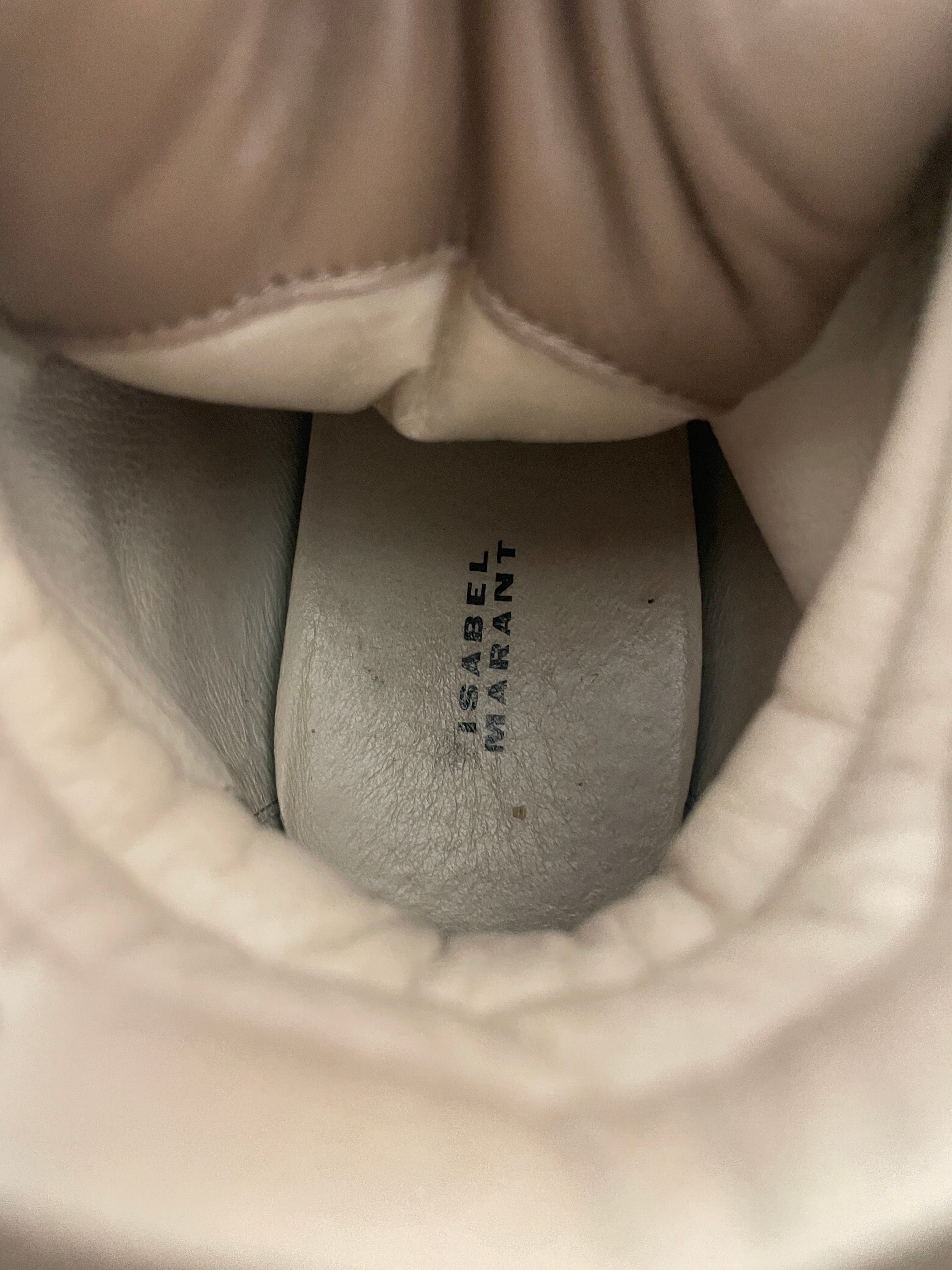 ISABEL MARANT/Hi-Sneakers/EU 41/Suede/KHK/KHAKI SUEDE view 5