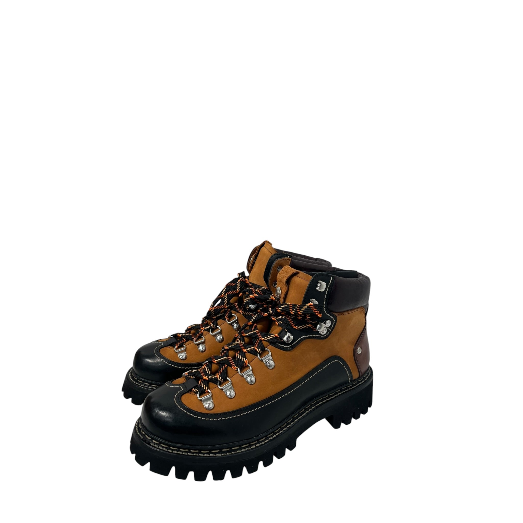 DSQUARED2/Trekking Boots/EU 44/Leather/BRW/MULITCOLOR HIKING BOOT view 1