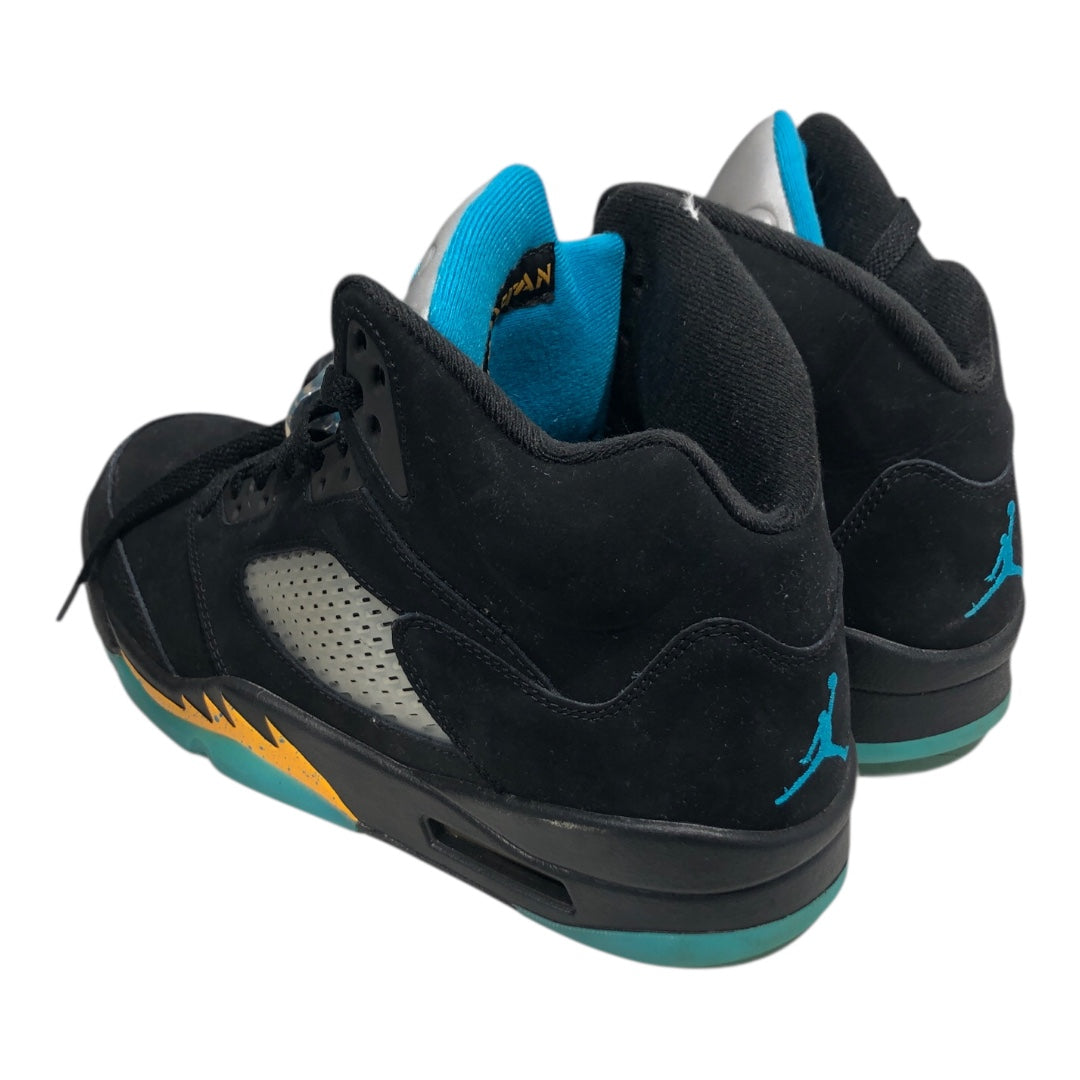 NIKE/Hi-Sneakers/US 10/Suede/BLK/Jordan 5 'Aqua' view 2