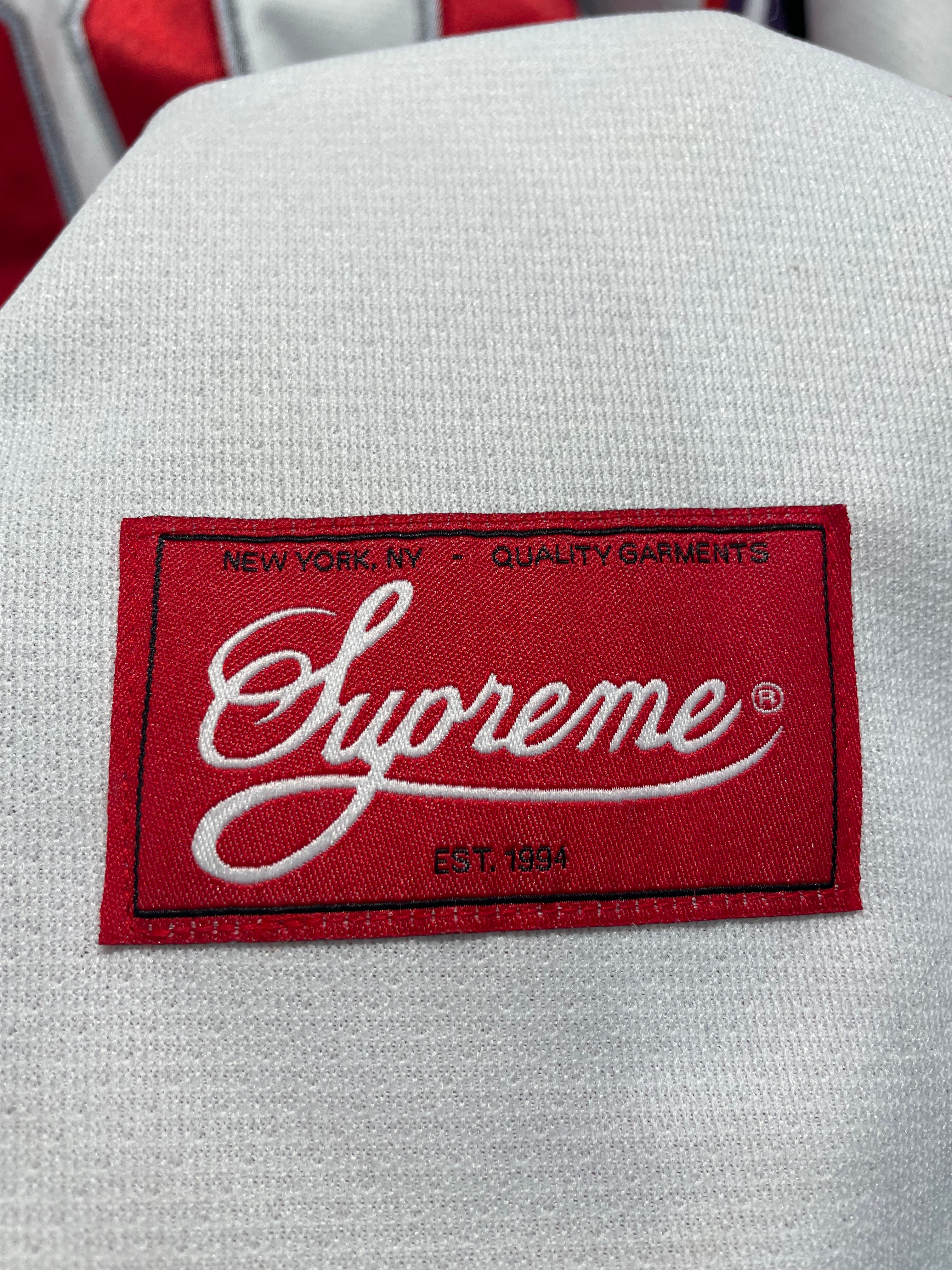 Supreme/T-Shirt/L/Polyester/PPL/Graphic/Sudden Death Football Jersey view 3