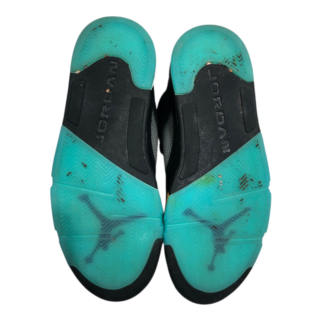 NIKE/Hi-Sneakers/US 10/Suede/BLK/Jordan 5 'Aqua' view 4