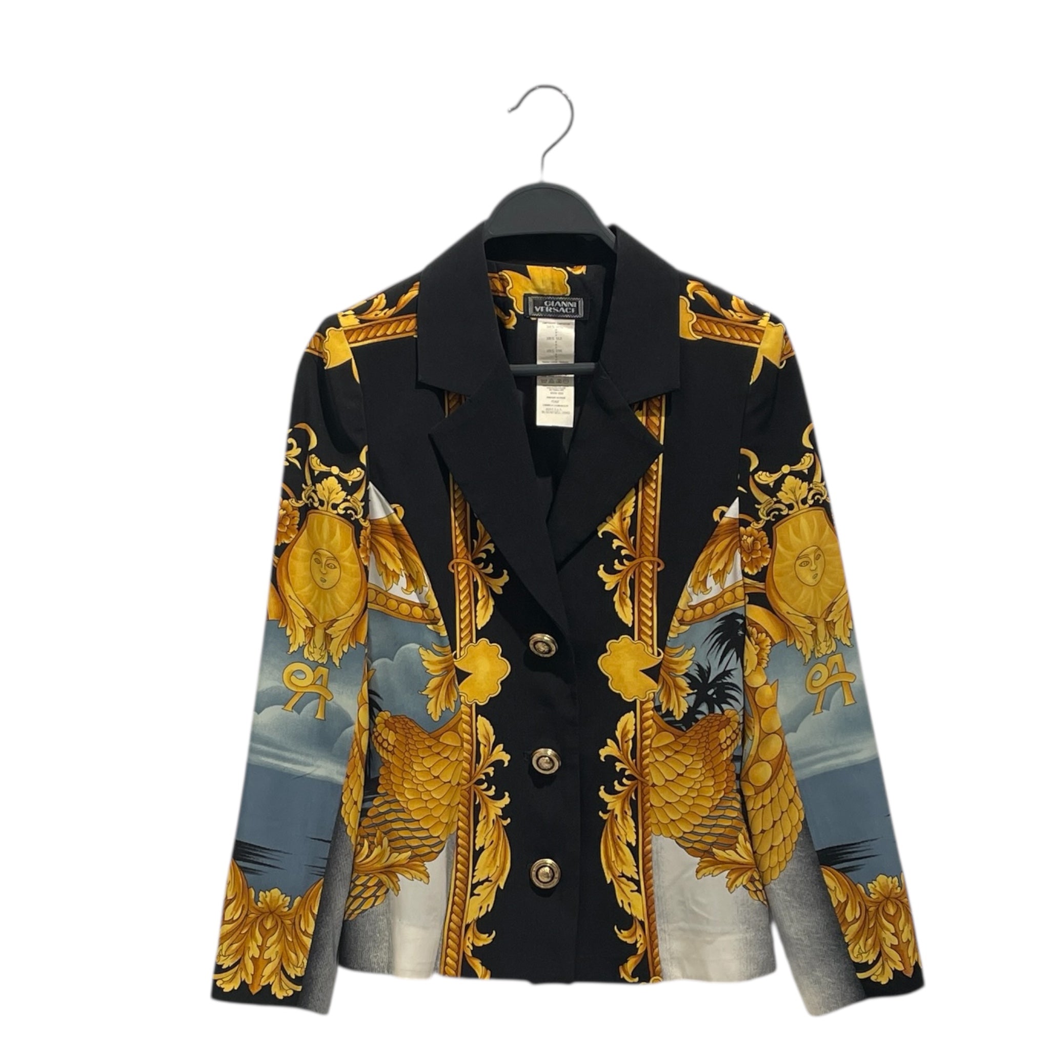 GIANNI VERSACE/Tailored Jkt/Silk/Multicolor view 1