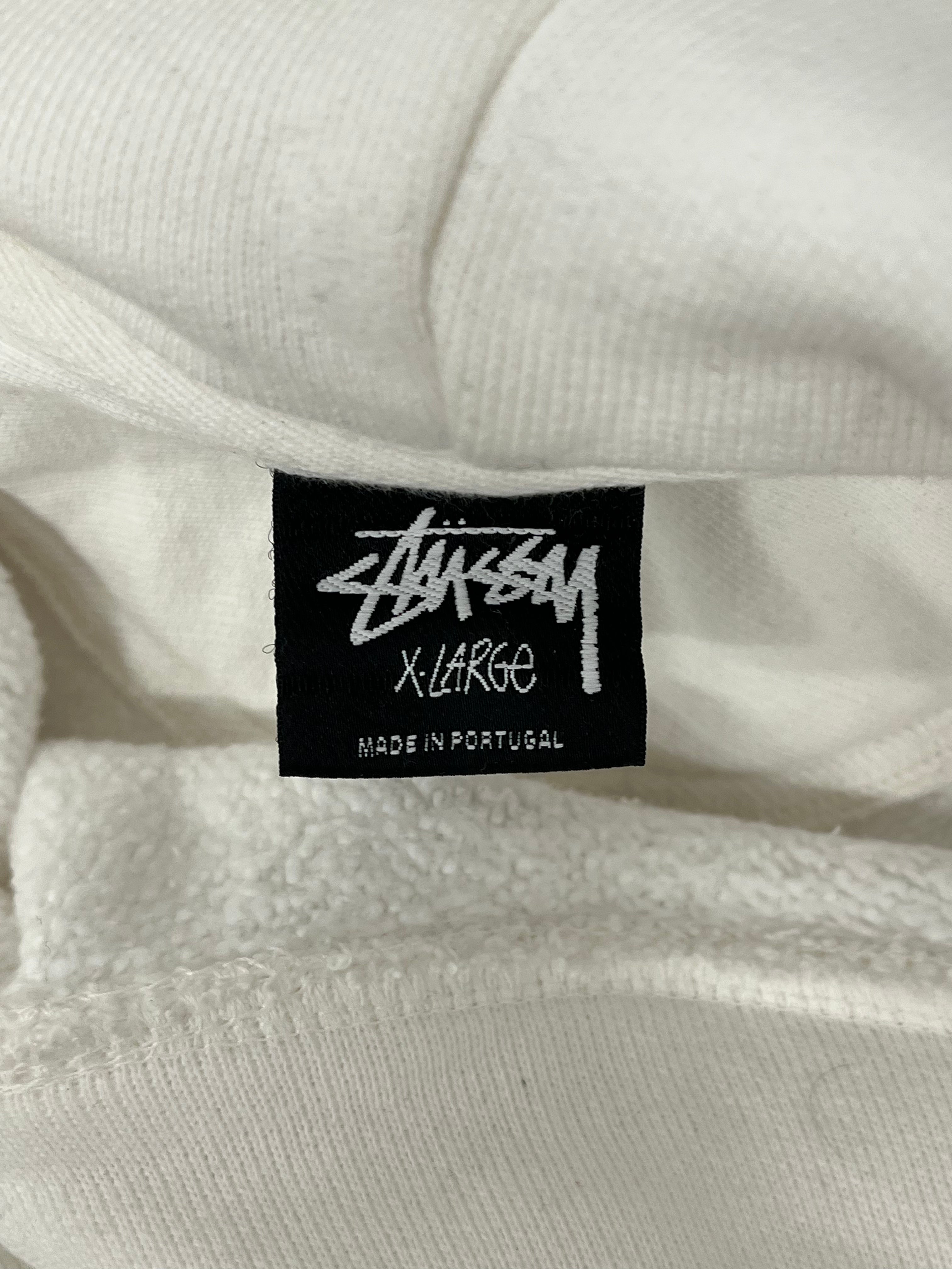 STUSSY/Hoodie/XL/Cotton/WHT/BUANA PIGMENT DYE view 3