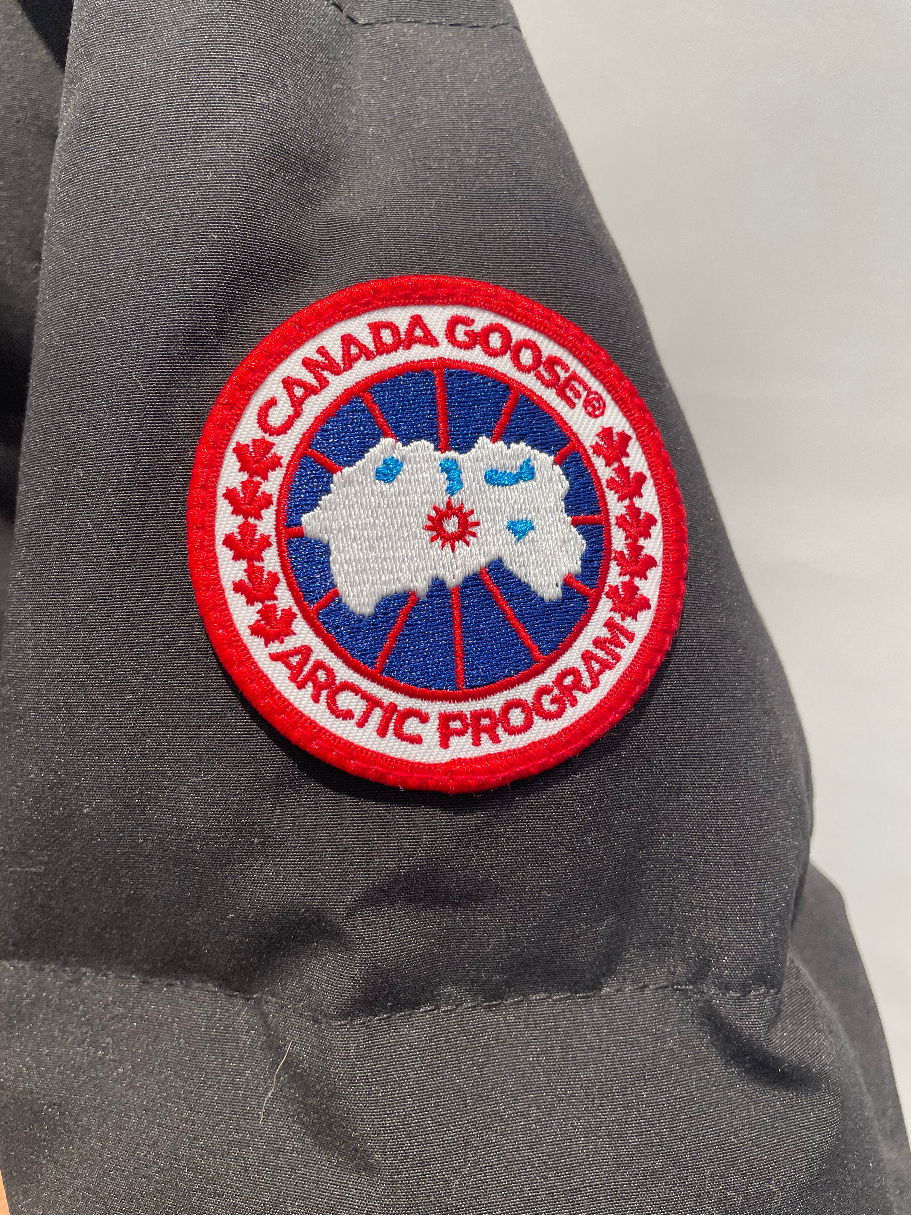 CANADA GOOSE/Jacket/S/Polyester/BLK/Cason parka view 3
