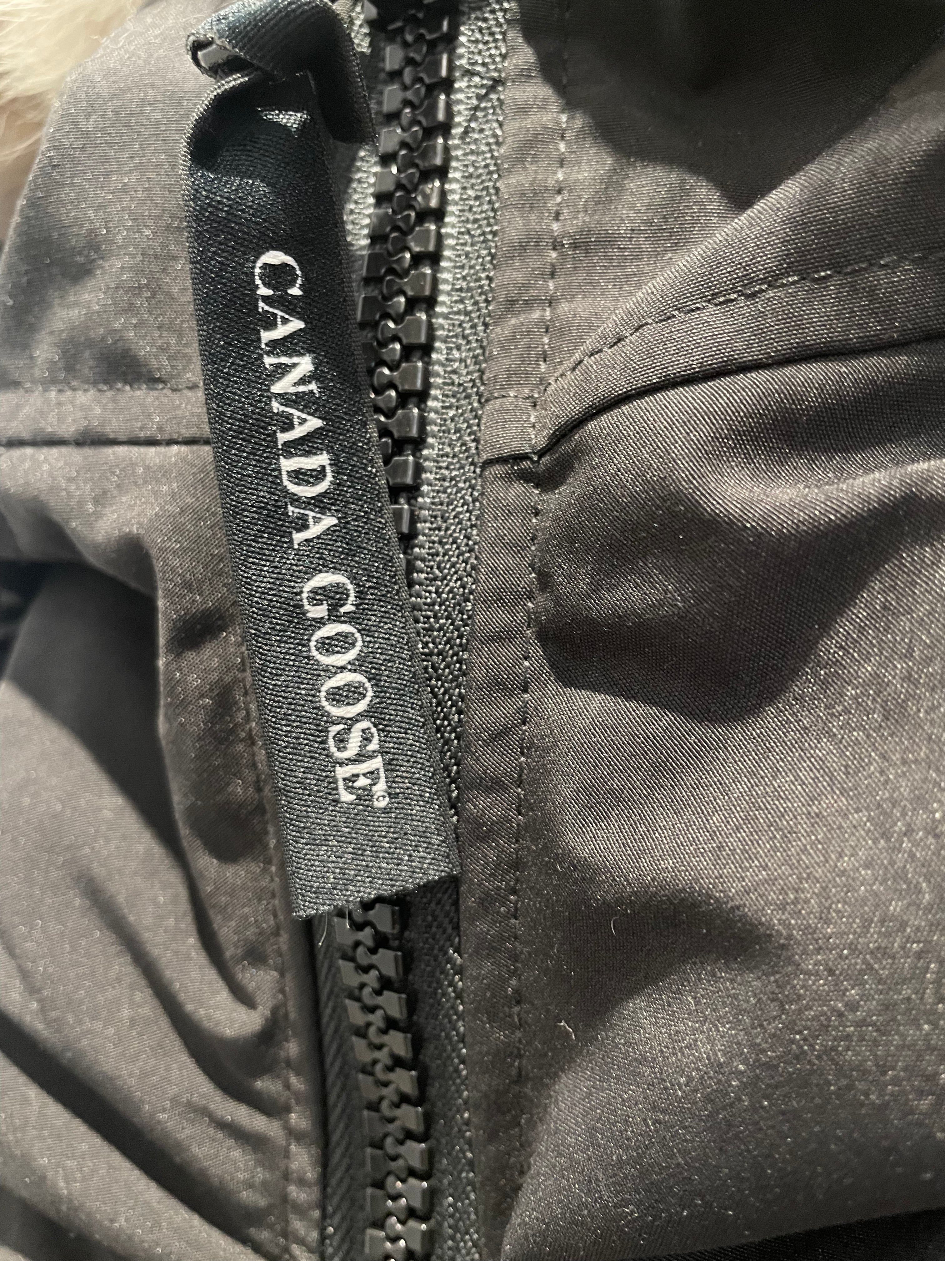 CANADA GOOSE/Jacket/S/Polyester/BLK/Cason parka view 4