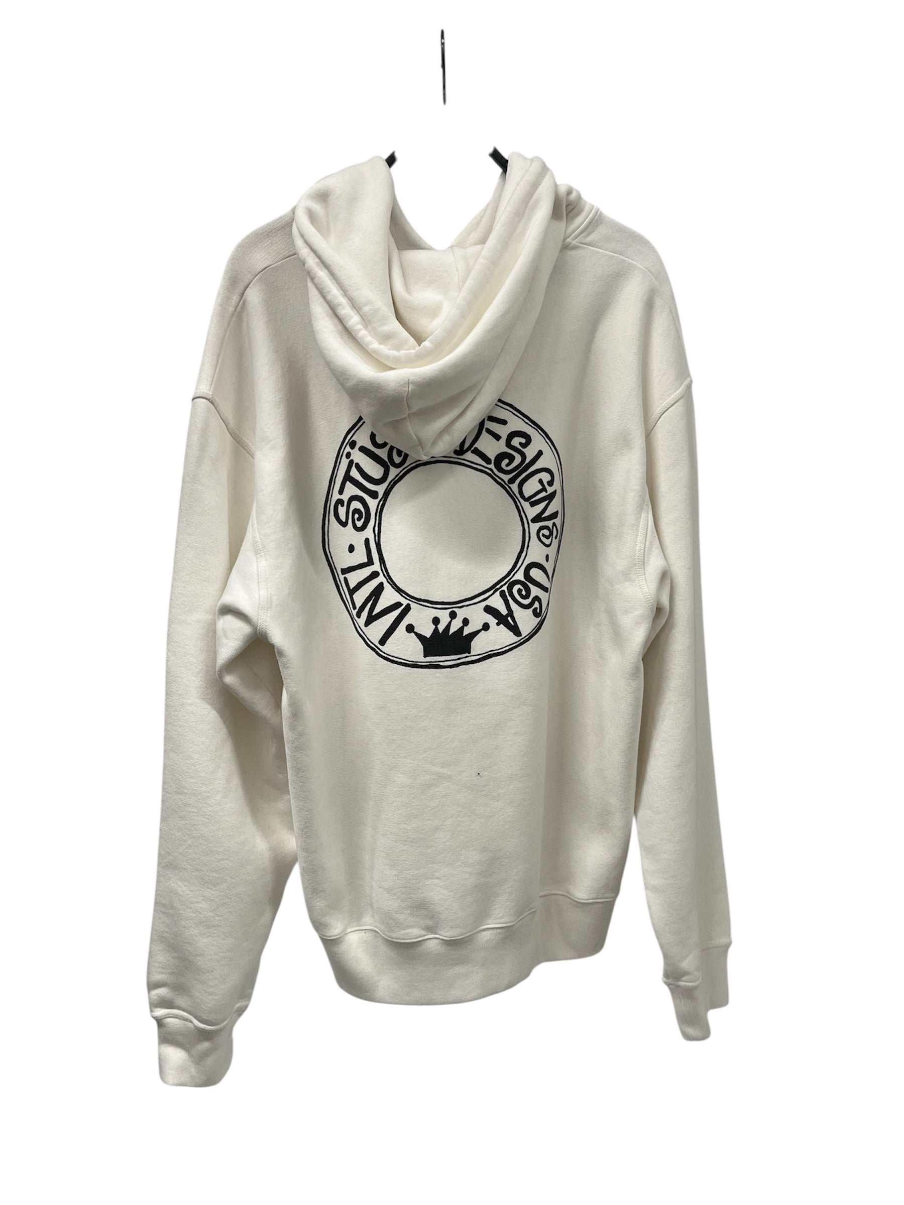 STUSSY/Hoodie/XL/Cotton/WHT/BUANA PIGMENT DYE view 2