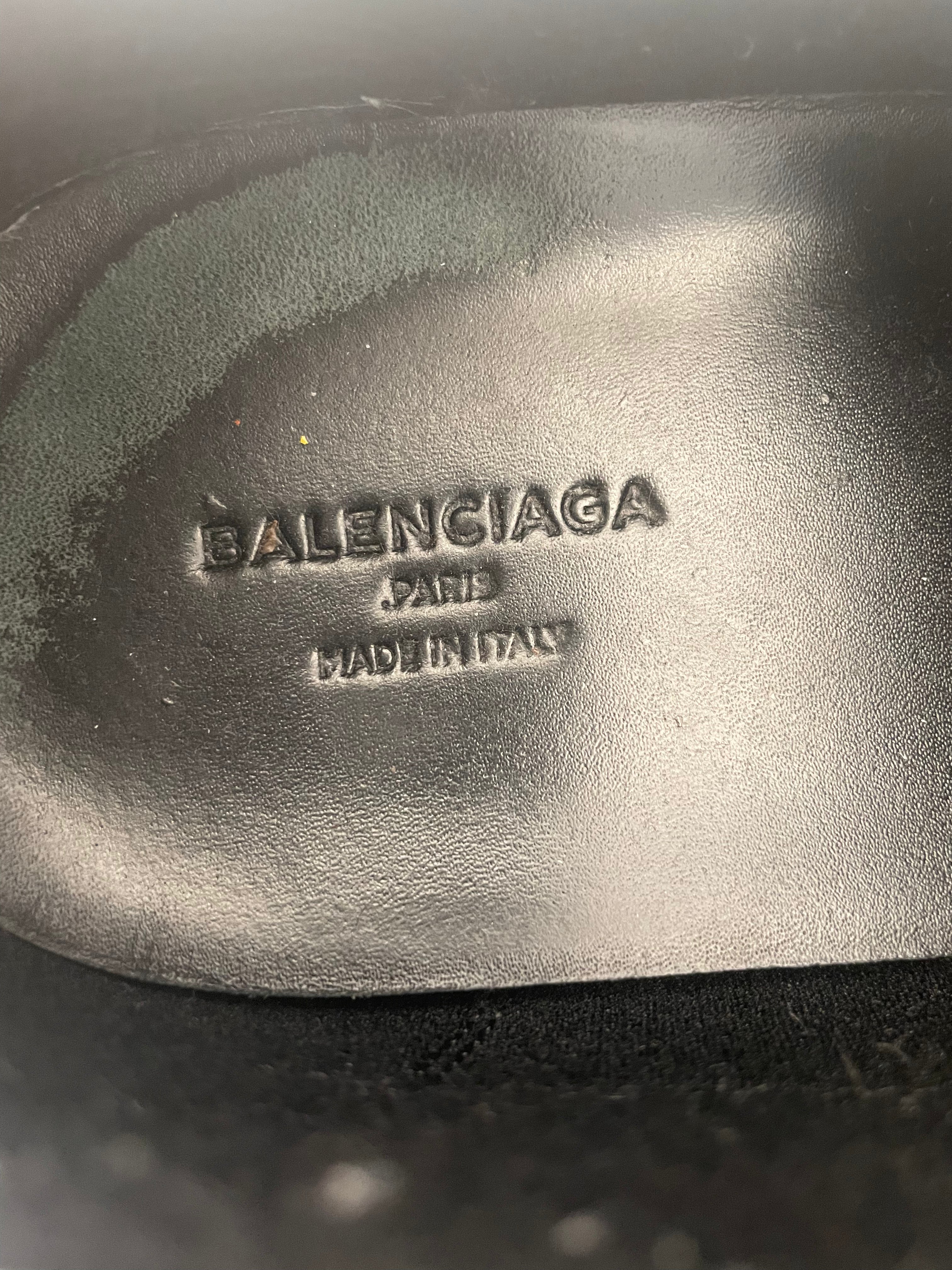 BALENCIAGA/Low-Sneakers/EU 41/Nylon/BLK/race runners view 3