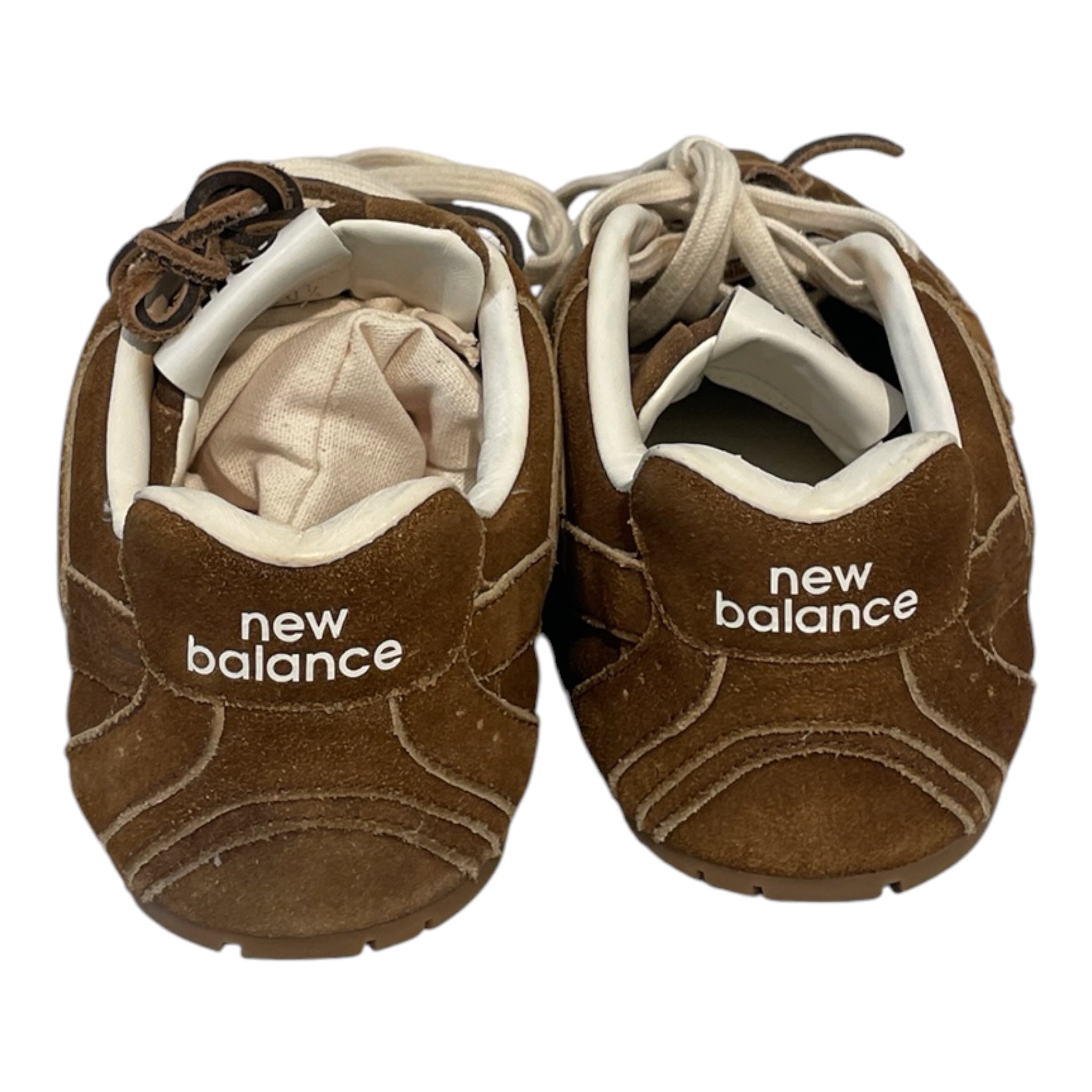 MIU MIU/NEW BALANCE/Low-Sneakers/EU 40/Suede/BRW/MIU MIU X NEW BALANCE view 3