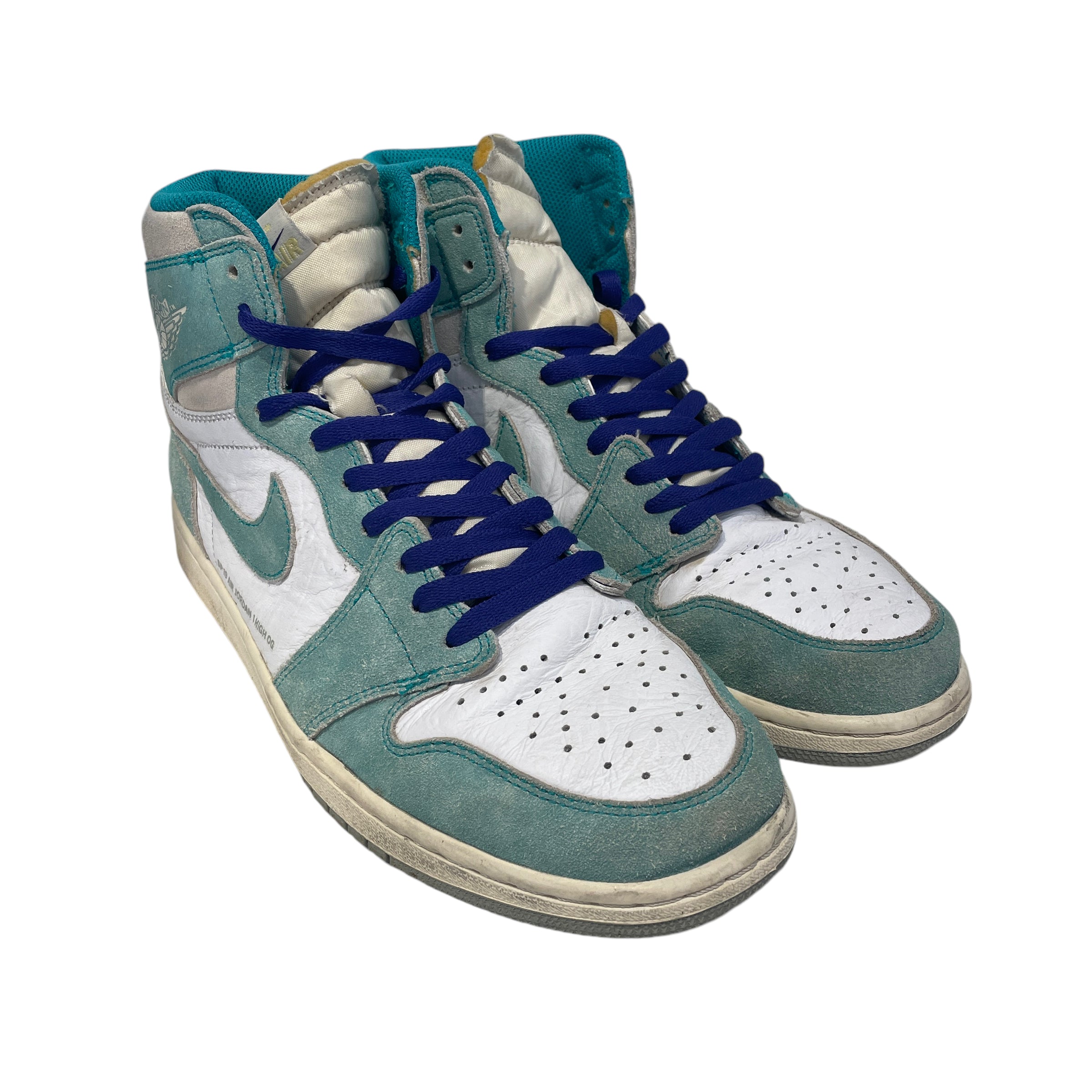 NIKE/AIR JORDAN 1 RETRO HIGH OG/Hi-Sneakers/US 11.5/BLU/555088-311 view 1