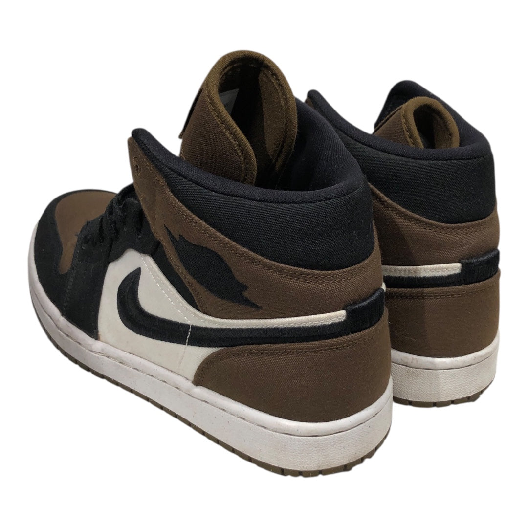 NIKE/Hi-Sneakers/US 10.5/Cotton/GRN/Jordan 1 Mid Olive view 2
