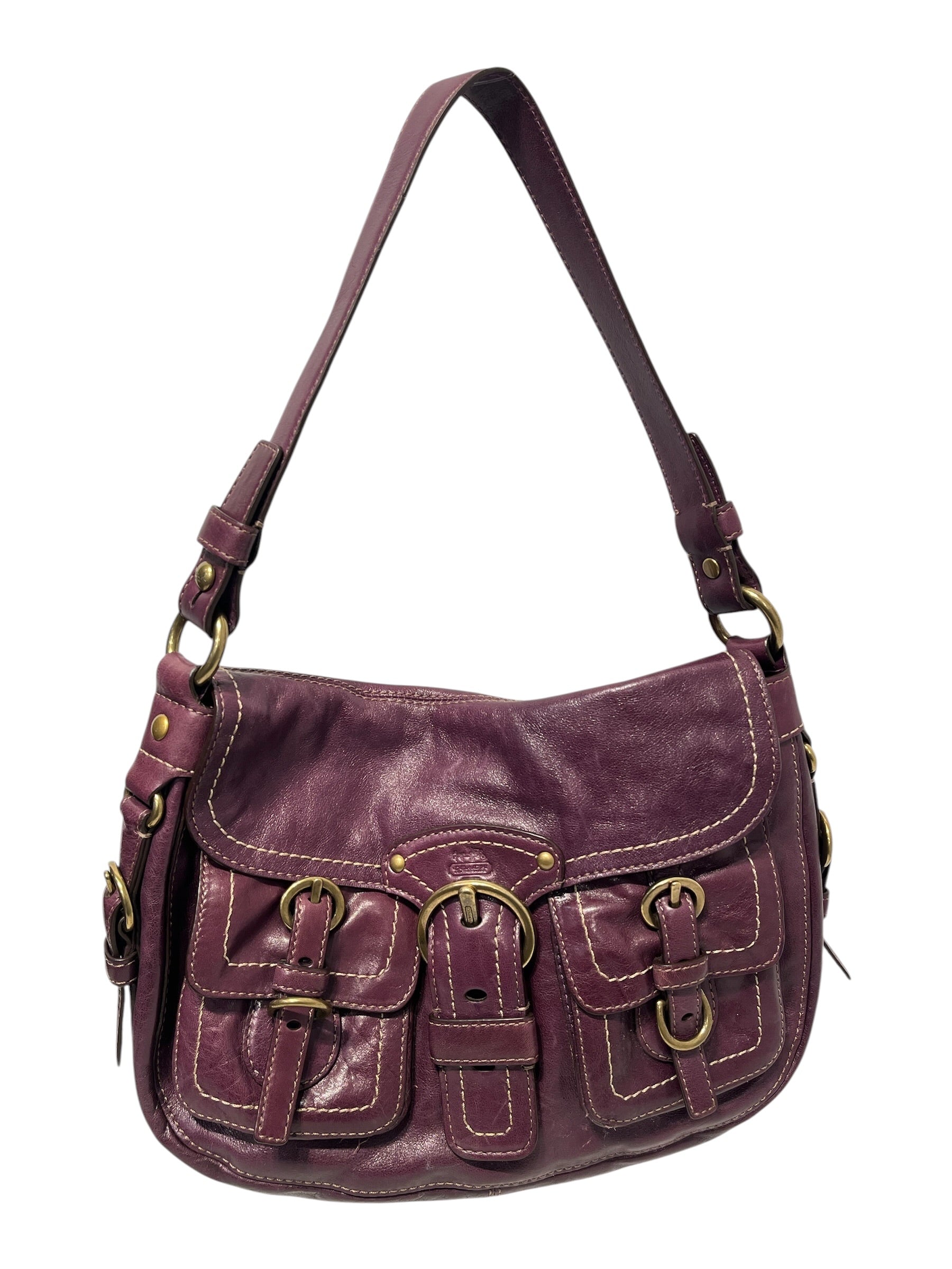 COACH/Hand Bag/Leather/PPL/Legacy Hobo Handbag view 1