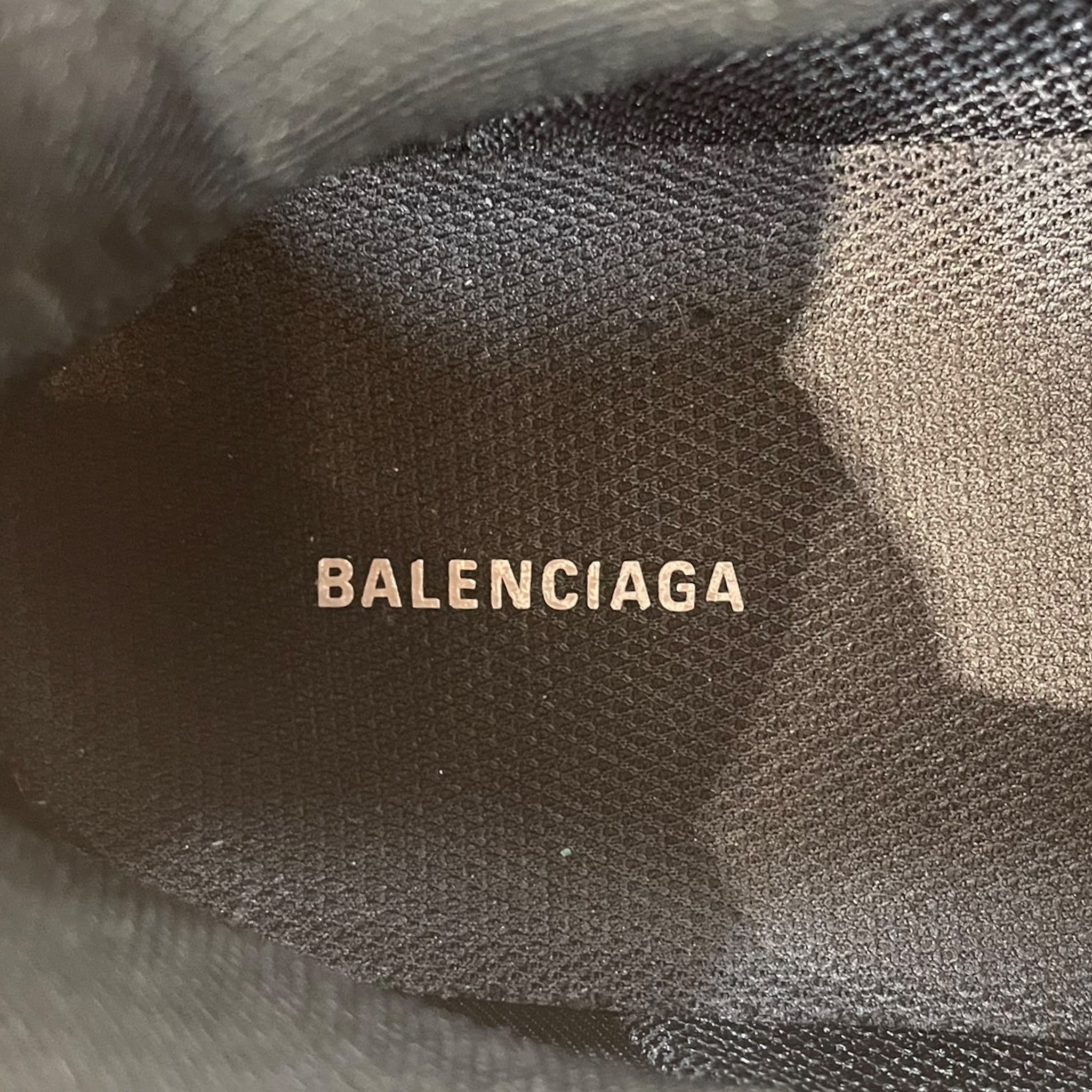 BALENCIAGA/Low-Sneakers/US 11/Polyester/BLK/Triple S view 4