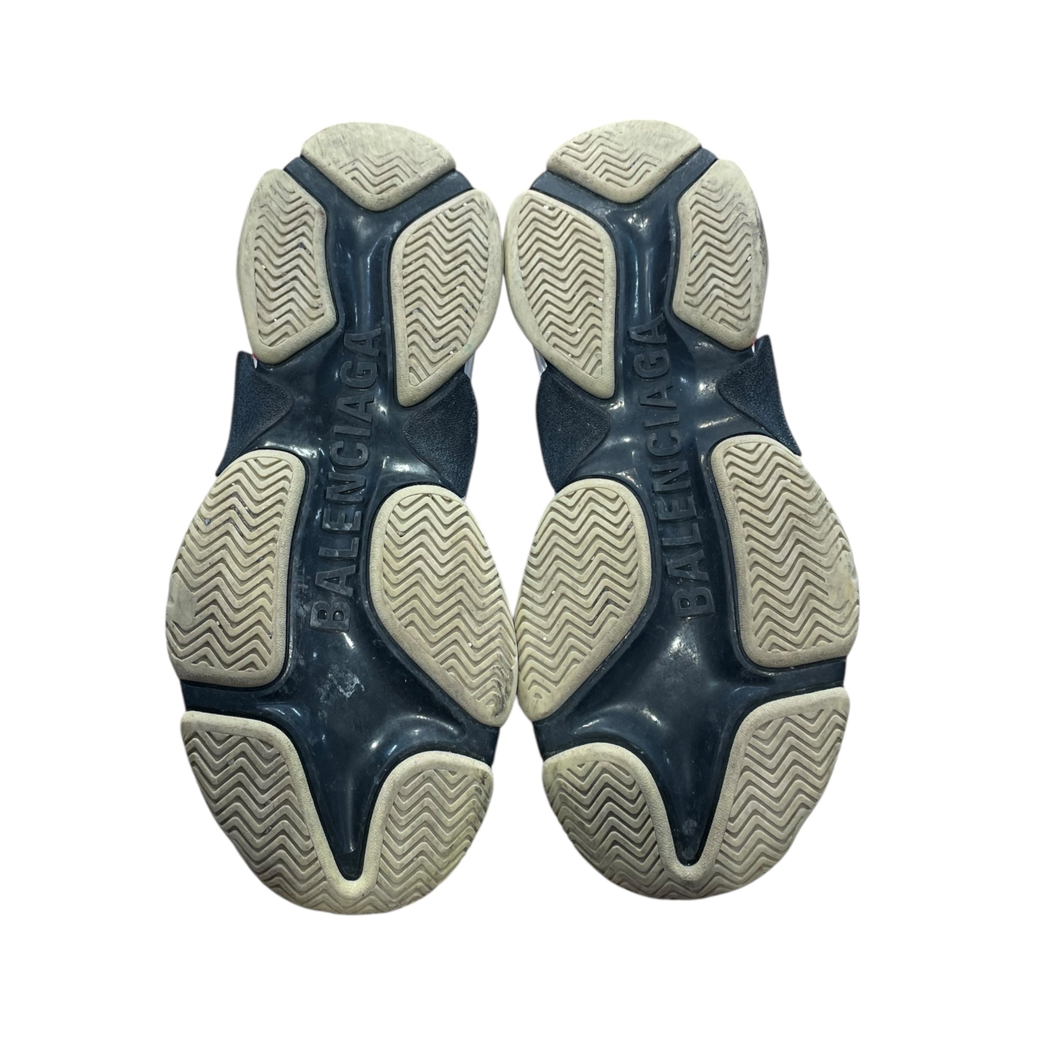 BALENCIAGA/Low-Sneakers/US 11/Polyester/BLK/Triple S view 6