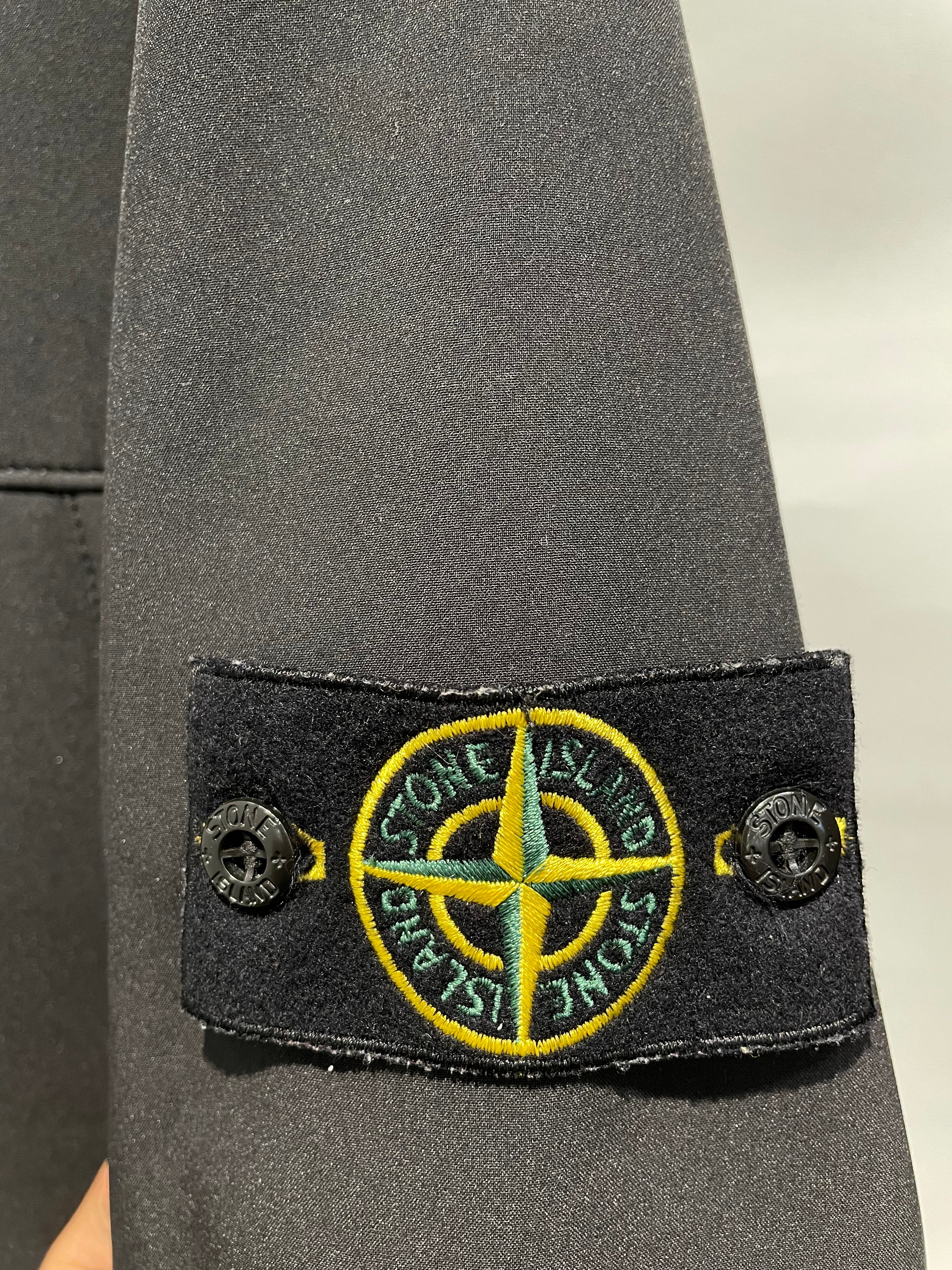STONE ISLAND/Windbreaker/L/Nylon/BLK/No Patch view 5