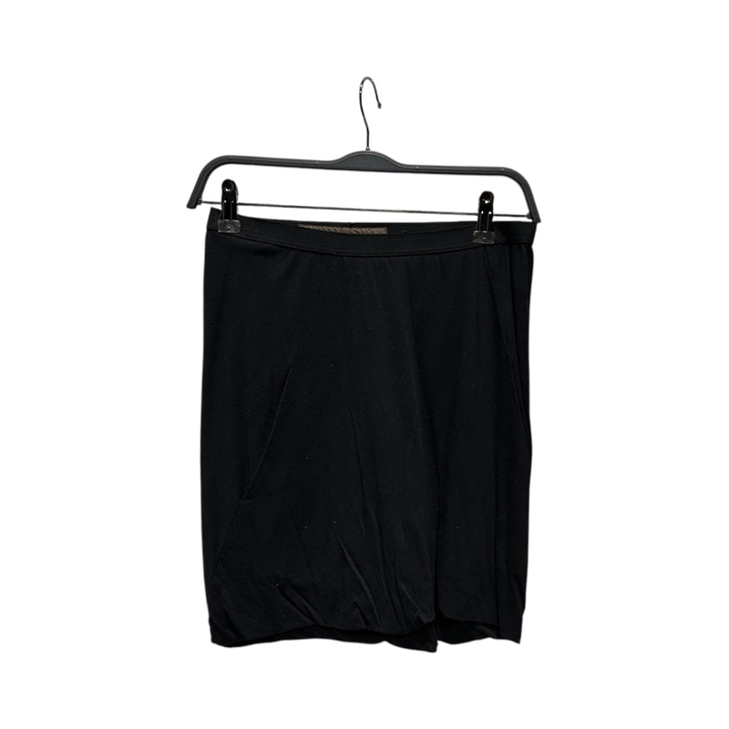 Rick Owens Lilies/Skirt/6/Cotton/BLK/Mini Length/MINI SKORT ELASTIC BAND