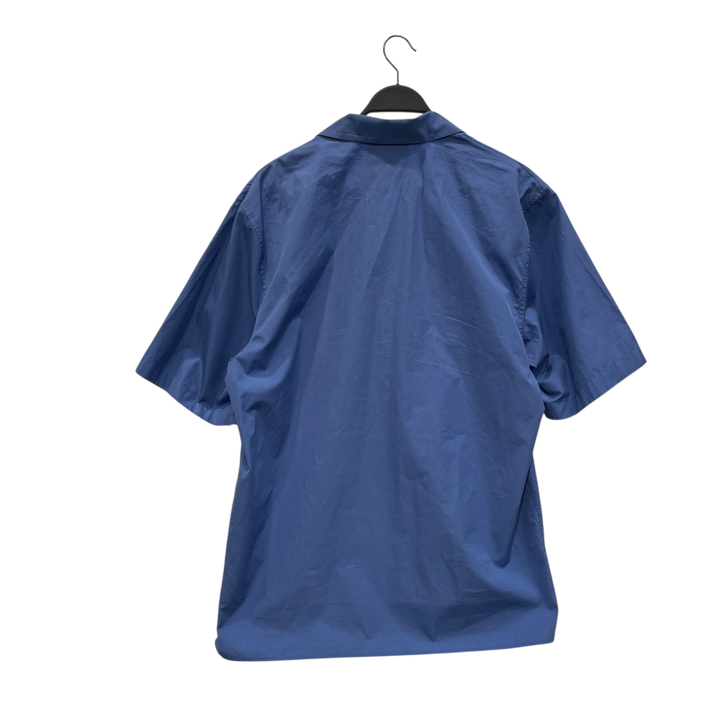 MOSCHINO/Shirt/16/Cotton/BLU/WORK SHIRT, RUBBER LOGO view 2