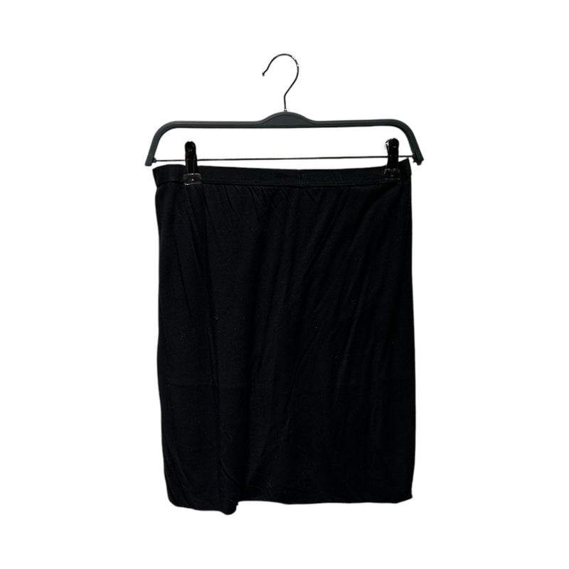 Rick Owens Lilies/Skirt/6/Cotton/BLK/Mini Length/MINI SKORT ELASTIC BAND