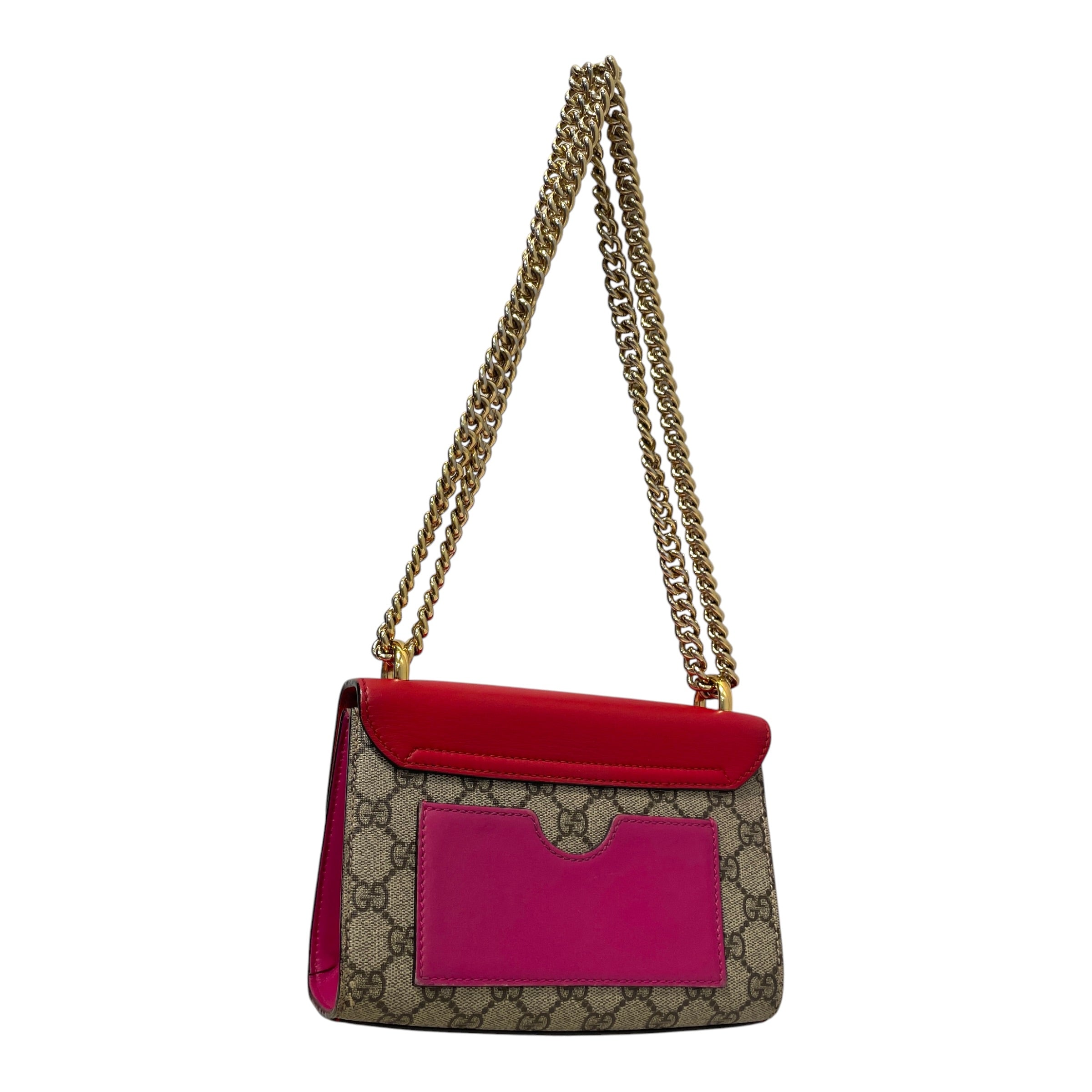 GUCCI/Bag/Leather/MLT/Padlock Cloth Handle BAg view 3