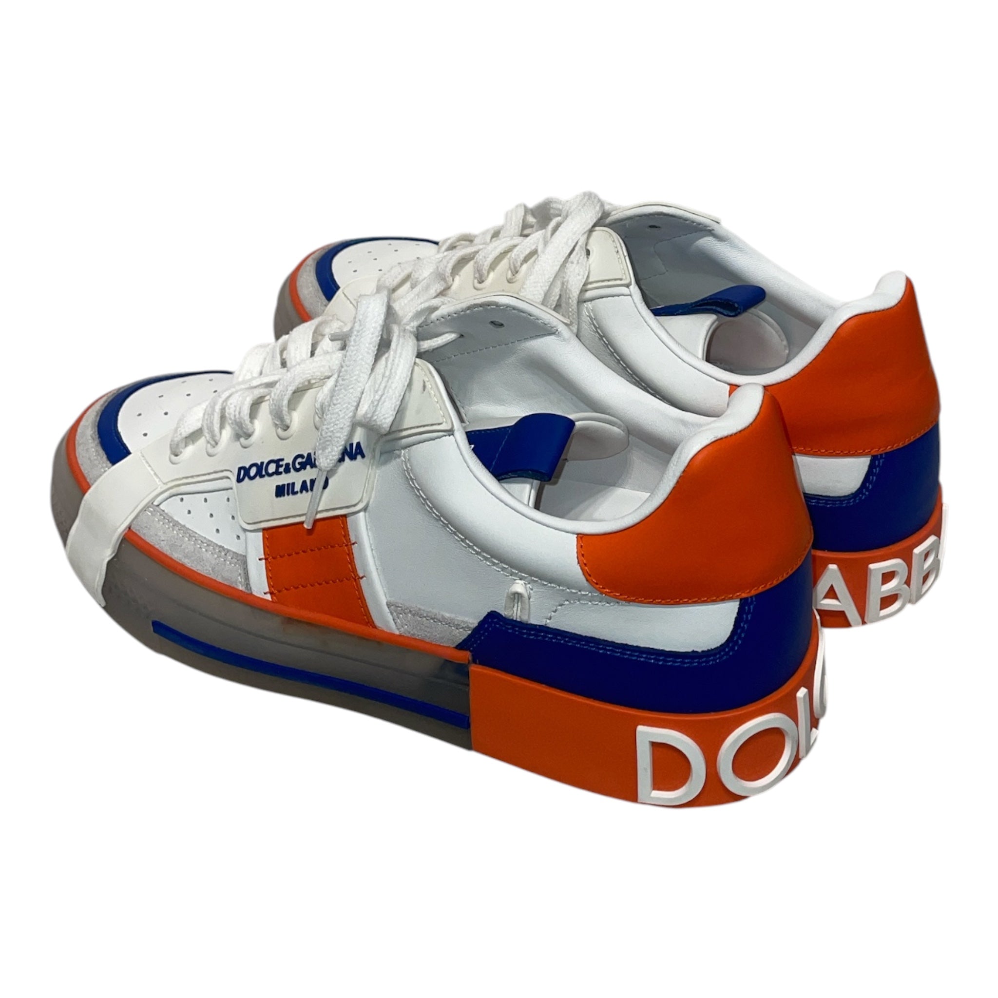 DOLCE&GABBANA/Low-Sneakers/US 9/Leather/WHT/2.ZERO LOW view 2