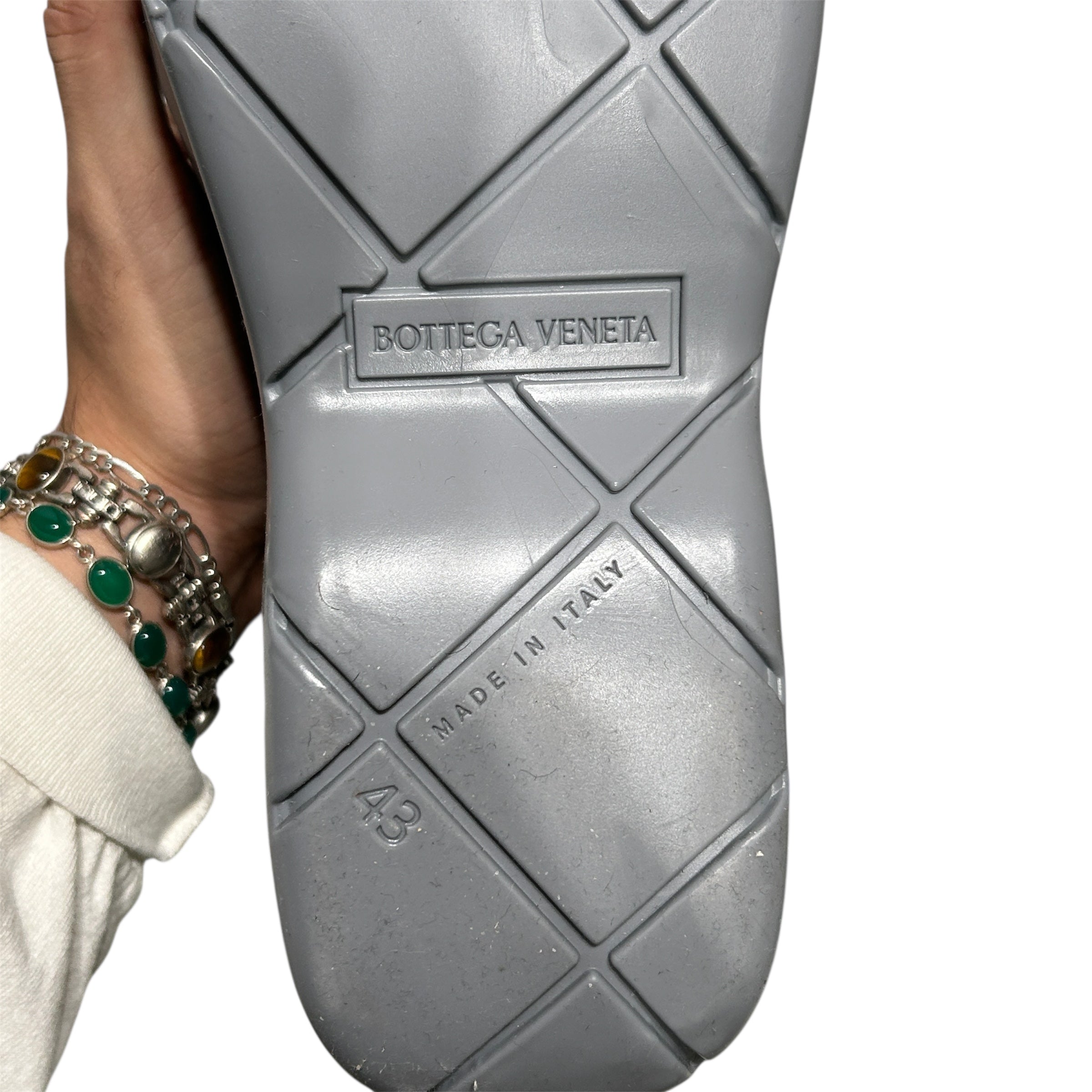 BOTTEGA VENETA/Boots/EU 43/GRY/GRAY RUBBER BOOT view 4