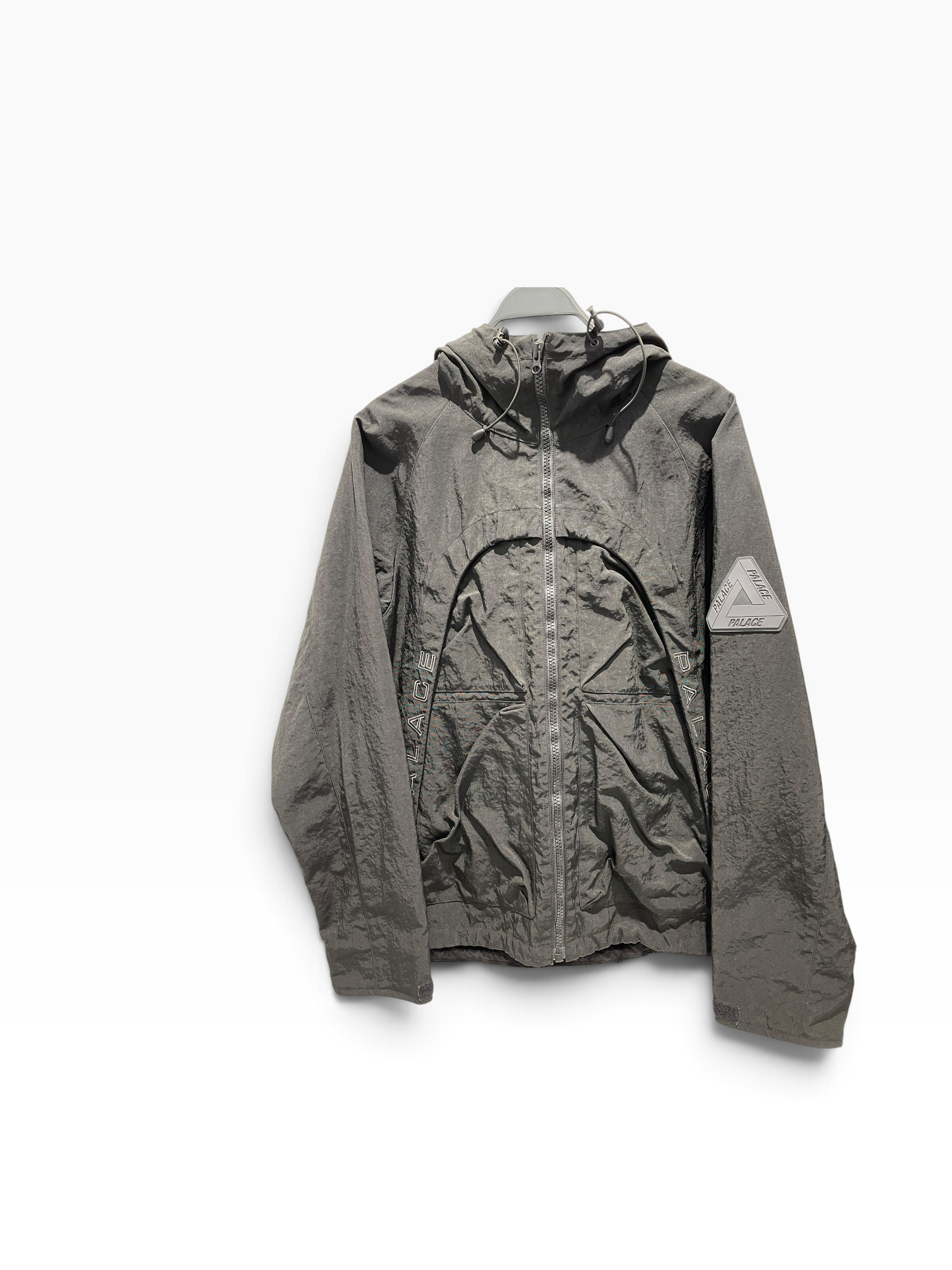 PALACE/Mountain Parka/L/Nylon/BLK/Remarker Jacket view 1