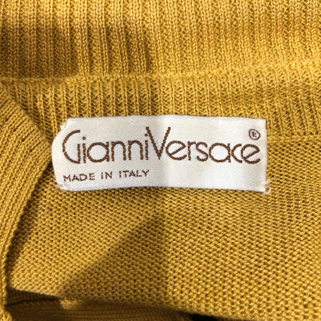 GIANNI VERSACE/Vintage/Polo, Rugby/S/Stripe/Cotton/MLT/ view 3