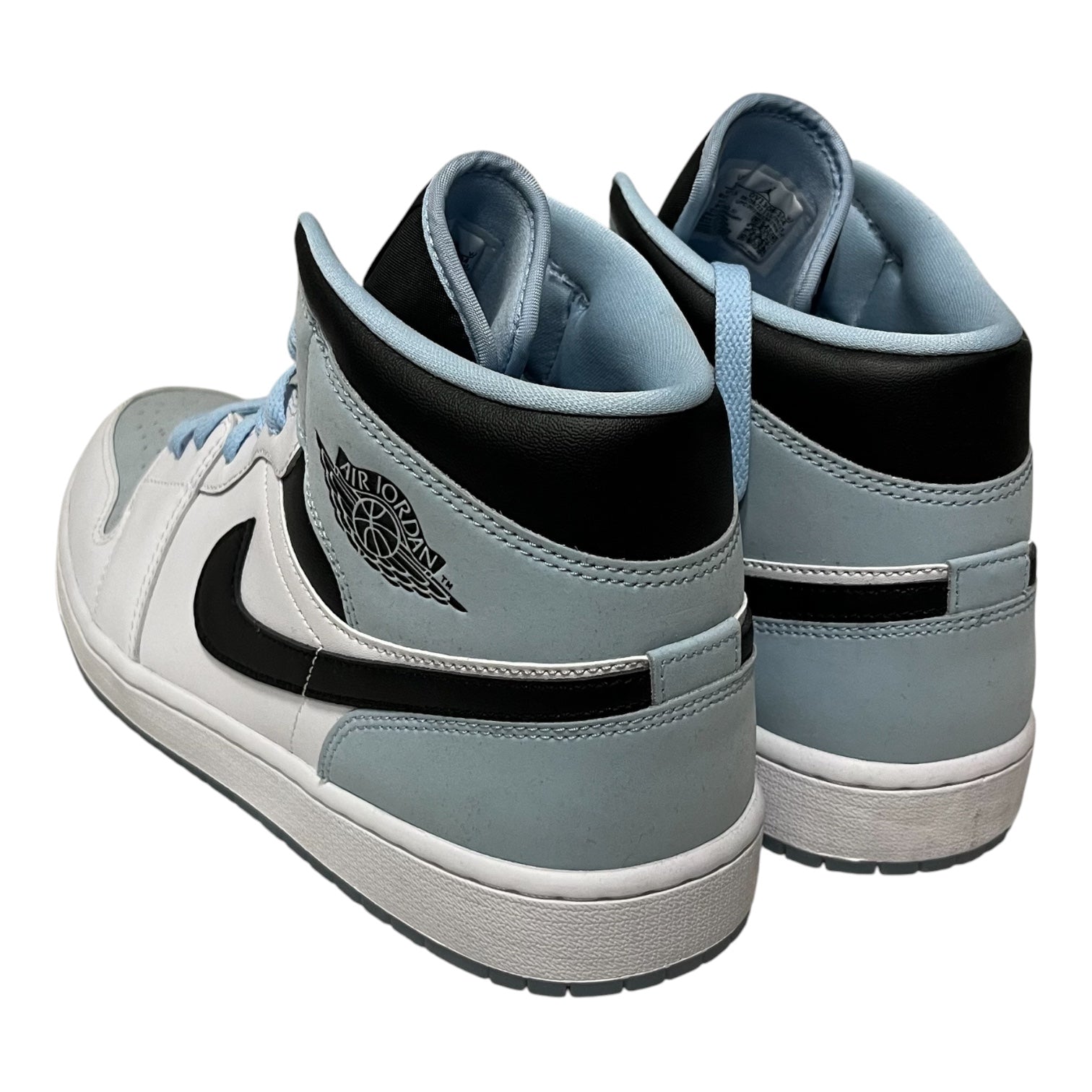 JORDAN BRAND/Hi-Sneakers/US 13/Leather/BLU/jordan 1 mid ice blue view 2