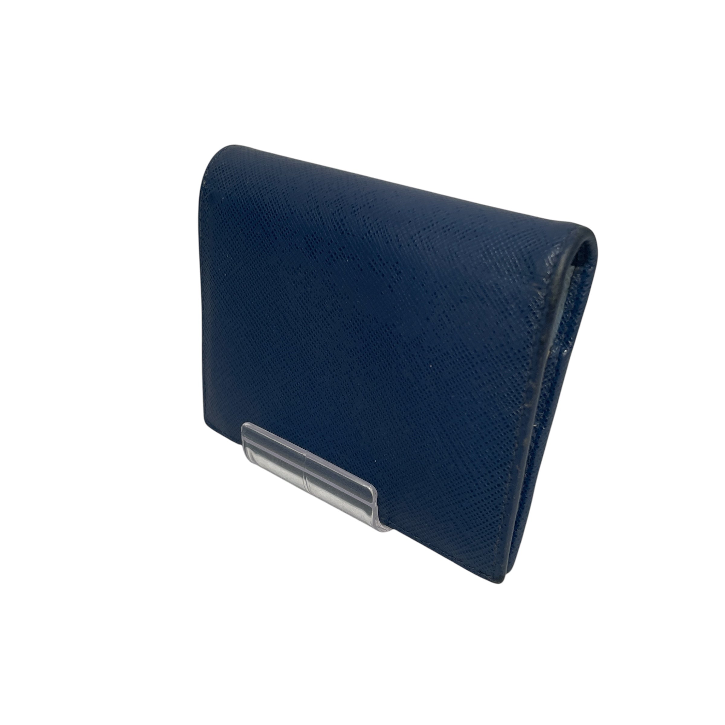 PRADA/Bifold Wallet/Leather/BLK/Bifold Wallet view 2
