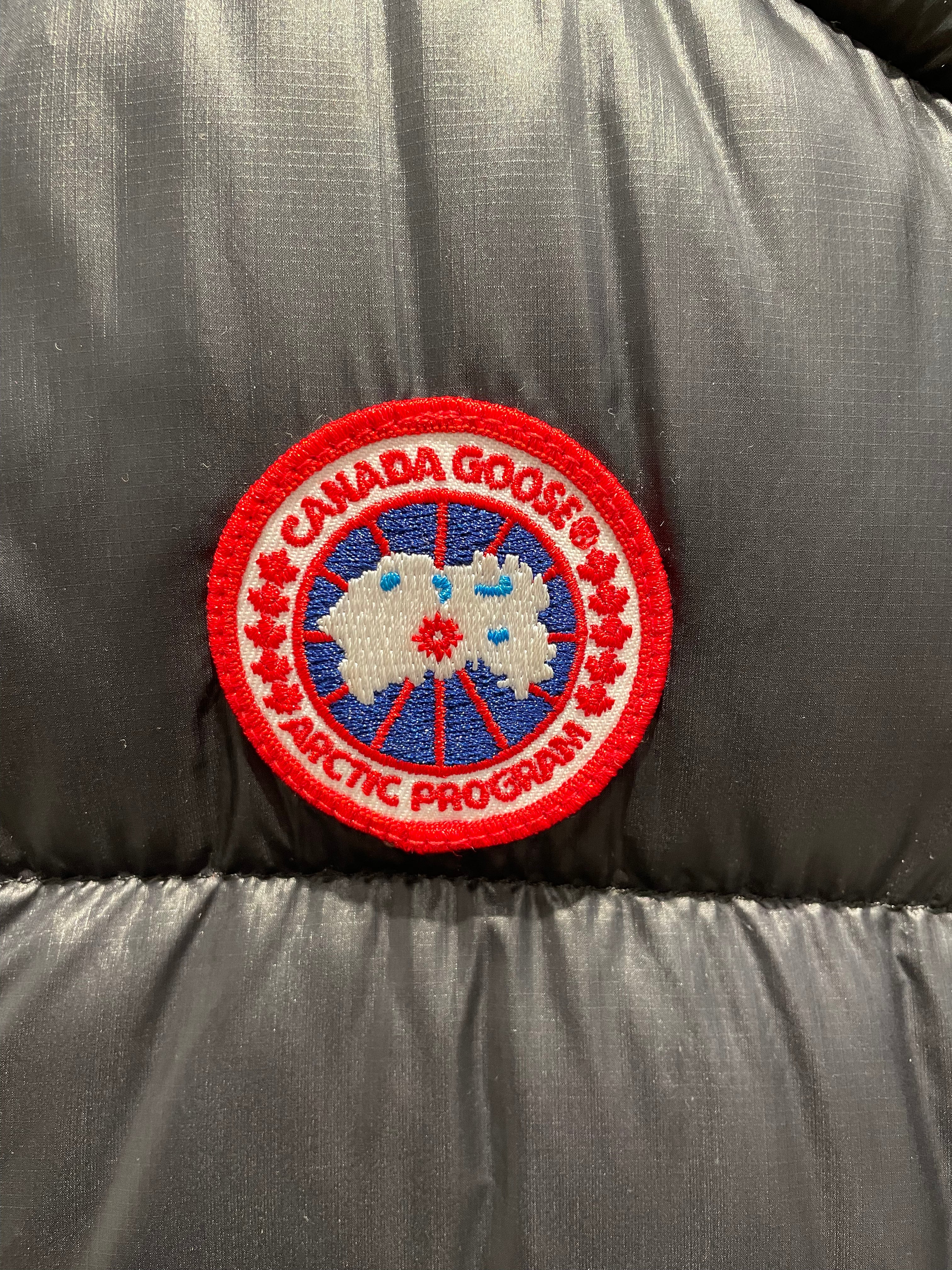 CANADA GOOSE/Puffer Vest/S/Polyester/BLK/Croton Zip Up view 3