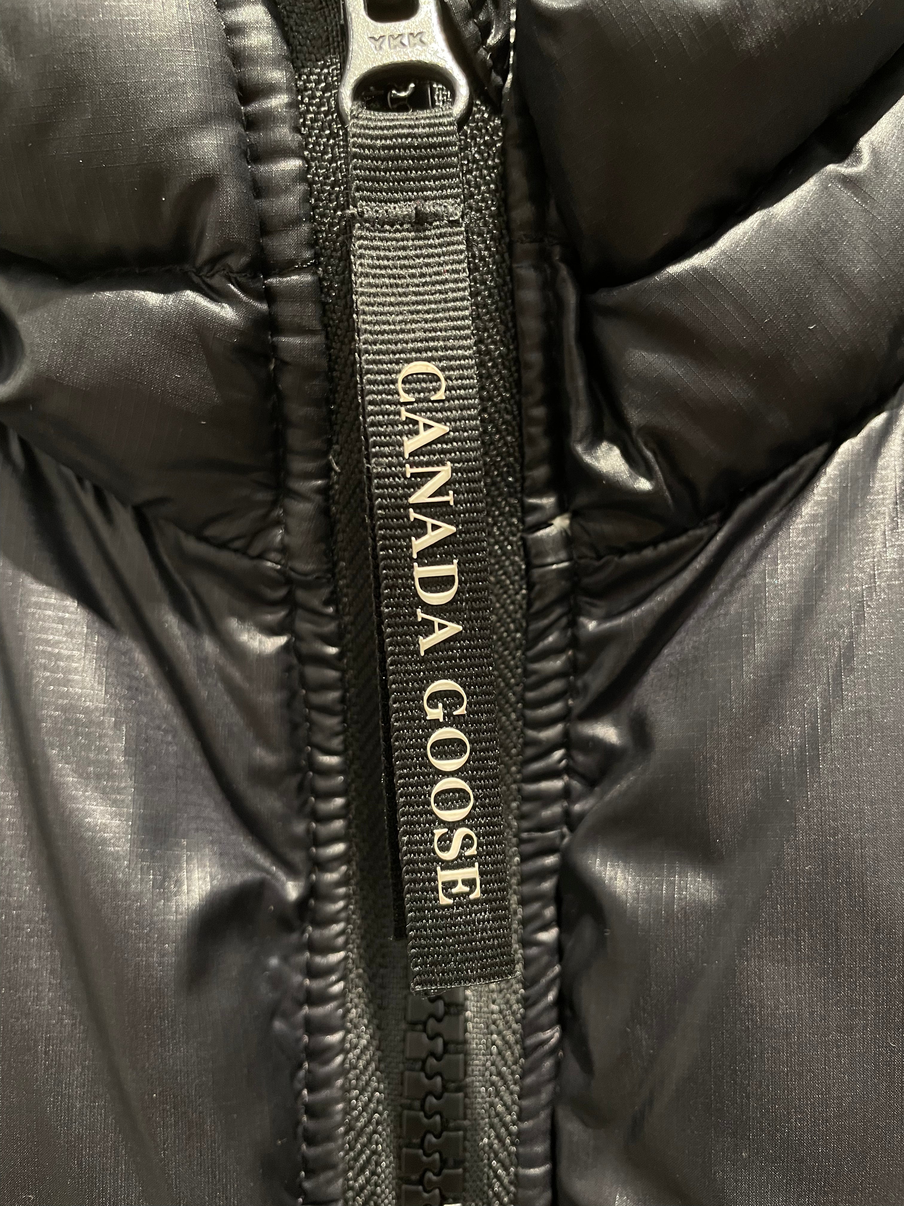 CANADA GOOSE/Puffer Vest/S/Polyester/BLK/Croton Zip Up view 5
