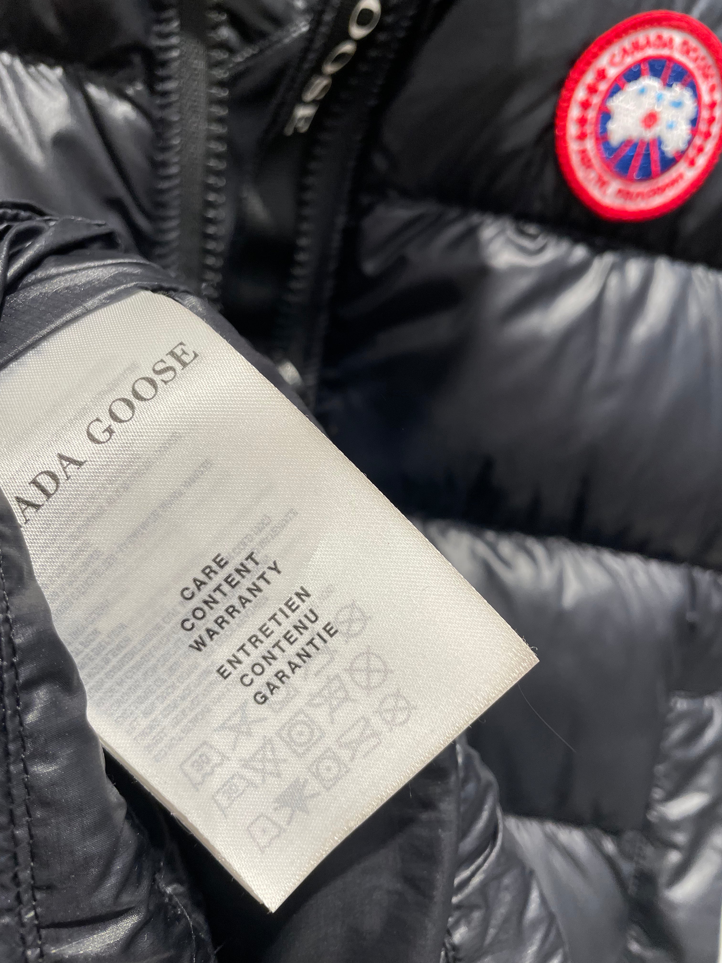 CANADA GOOSE/Puffer Vest/S/Polyester/BLK/Croton Zip Up view 6